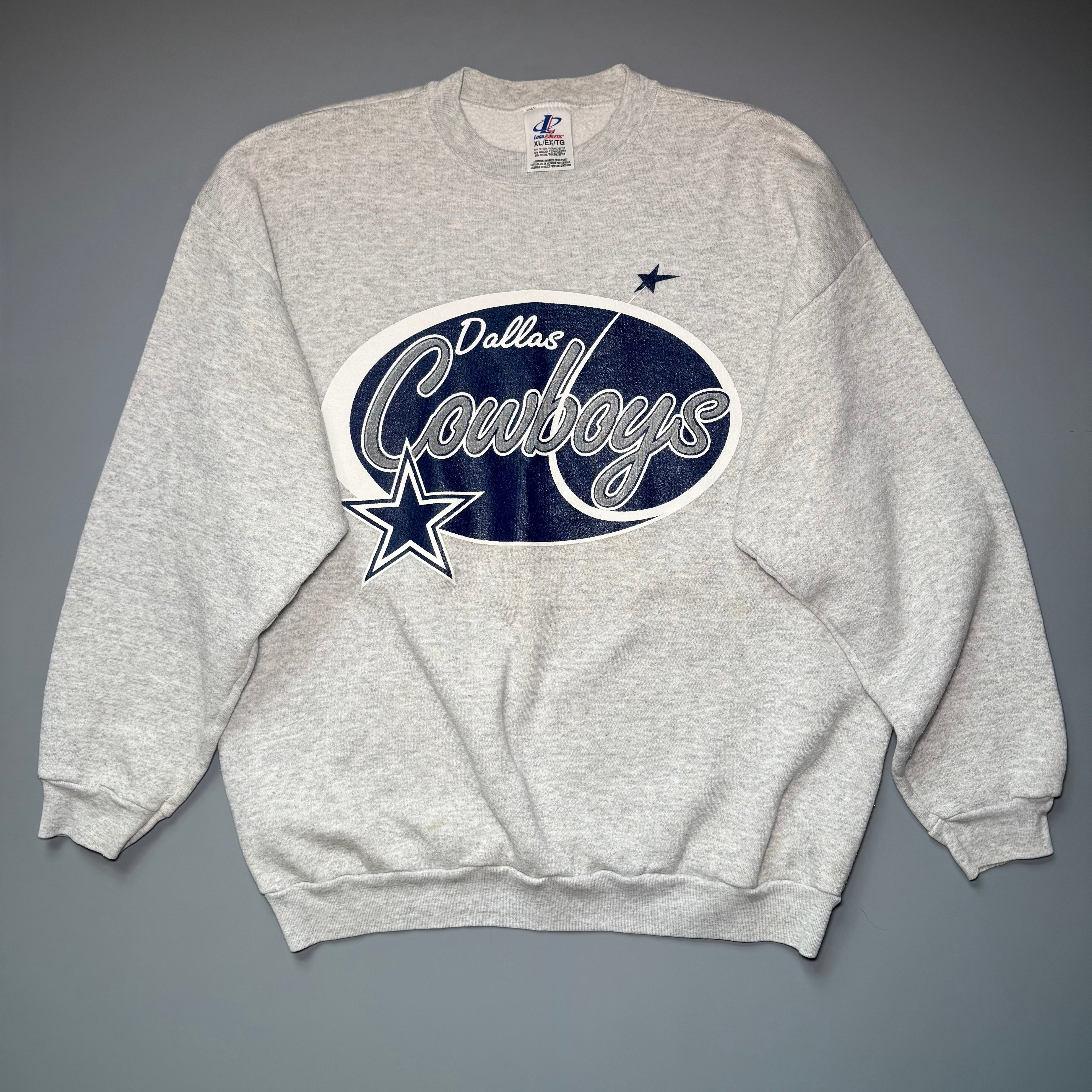 90s Dallas Cowboys Logo Athletic Crewneck Sweatshirt