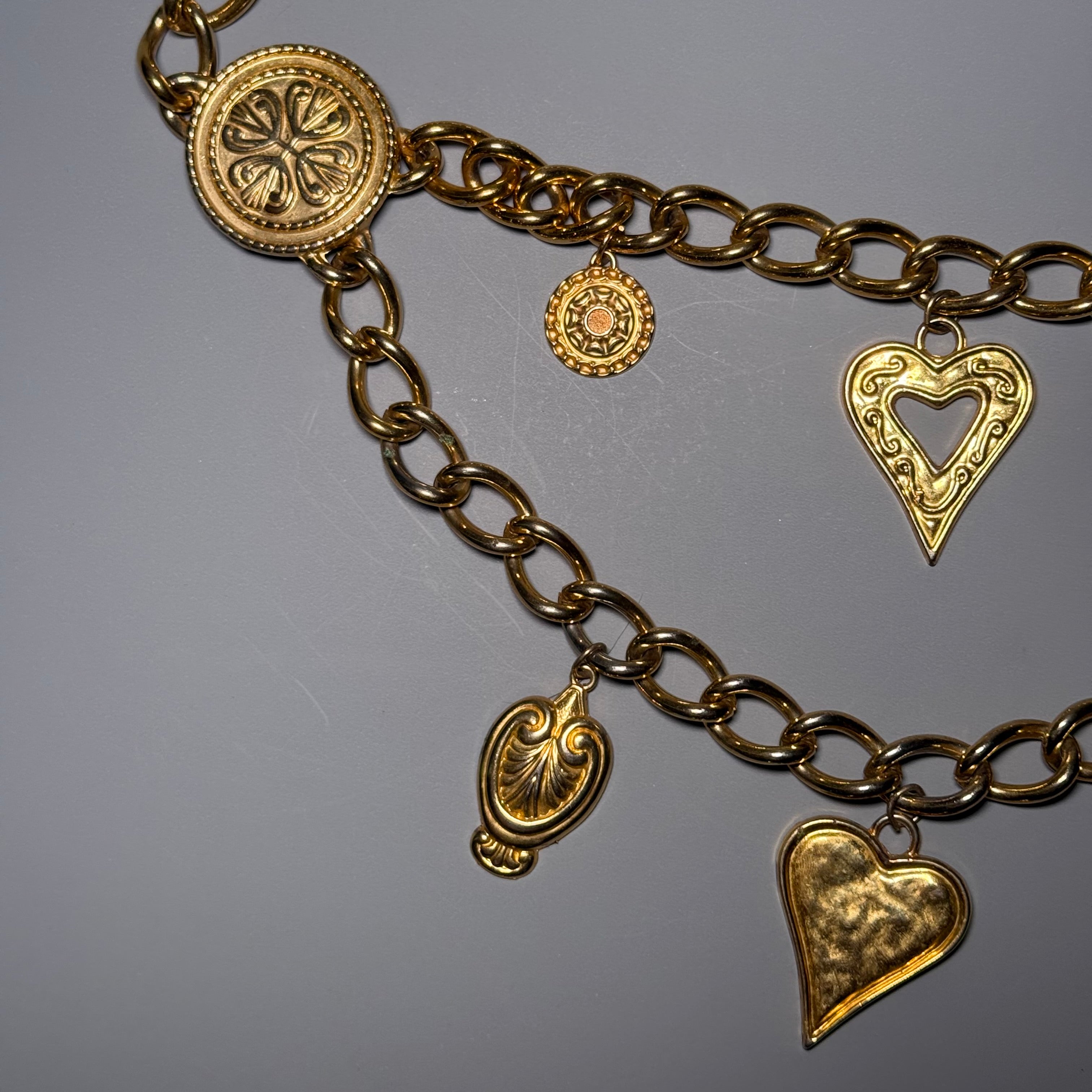 80’s Escada Chain Charm Belt