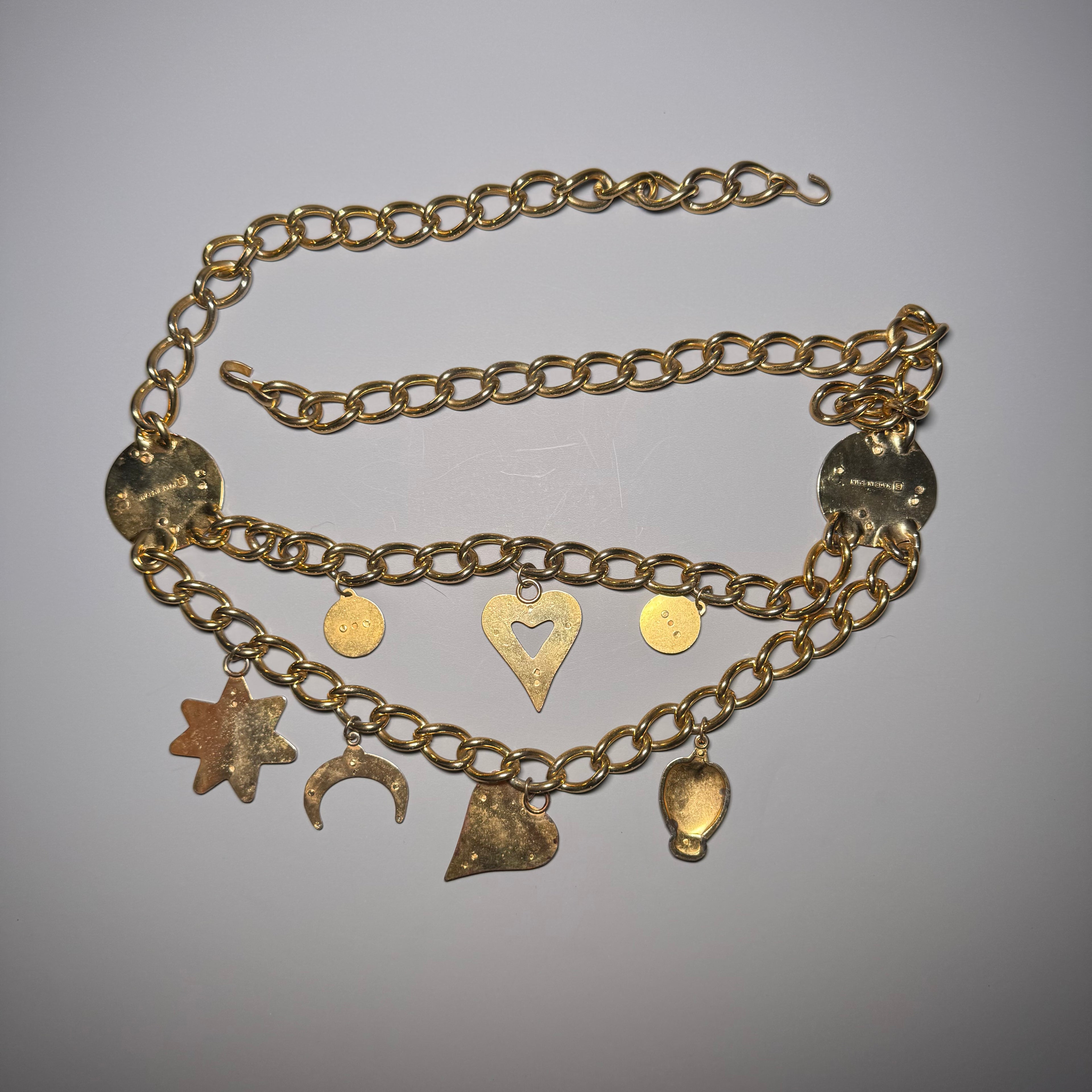 80’s Escada Chain Charm Belt