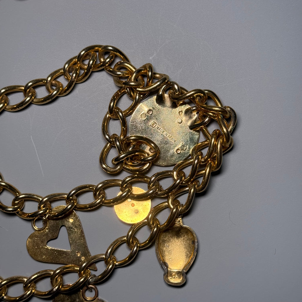 80’s Escada Chain Charm Belt