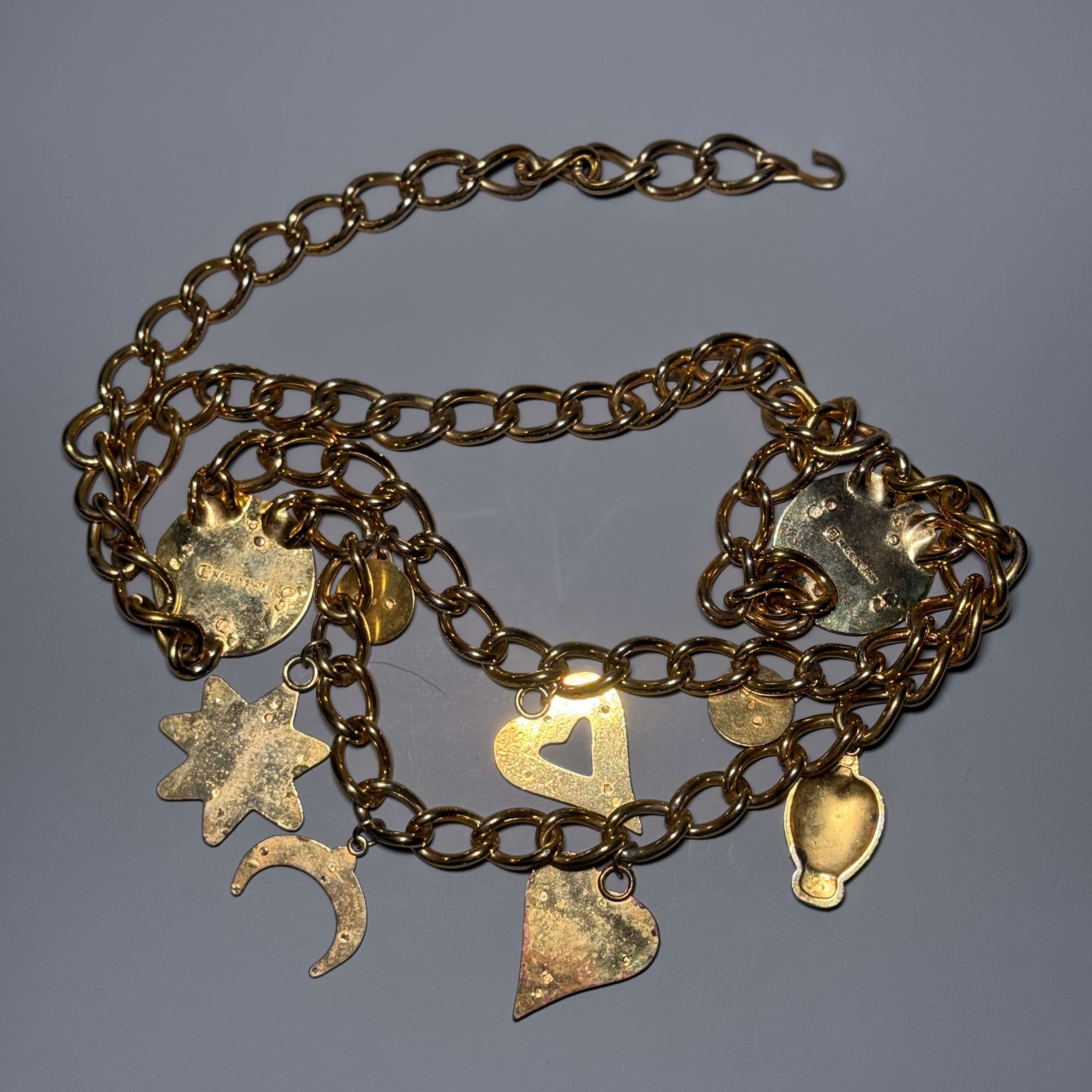 80’s Escada Chain Charm Belt