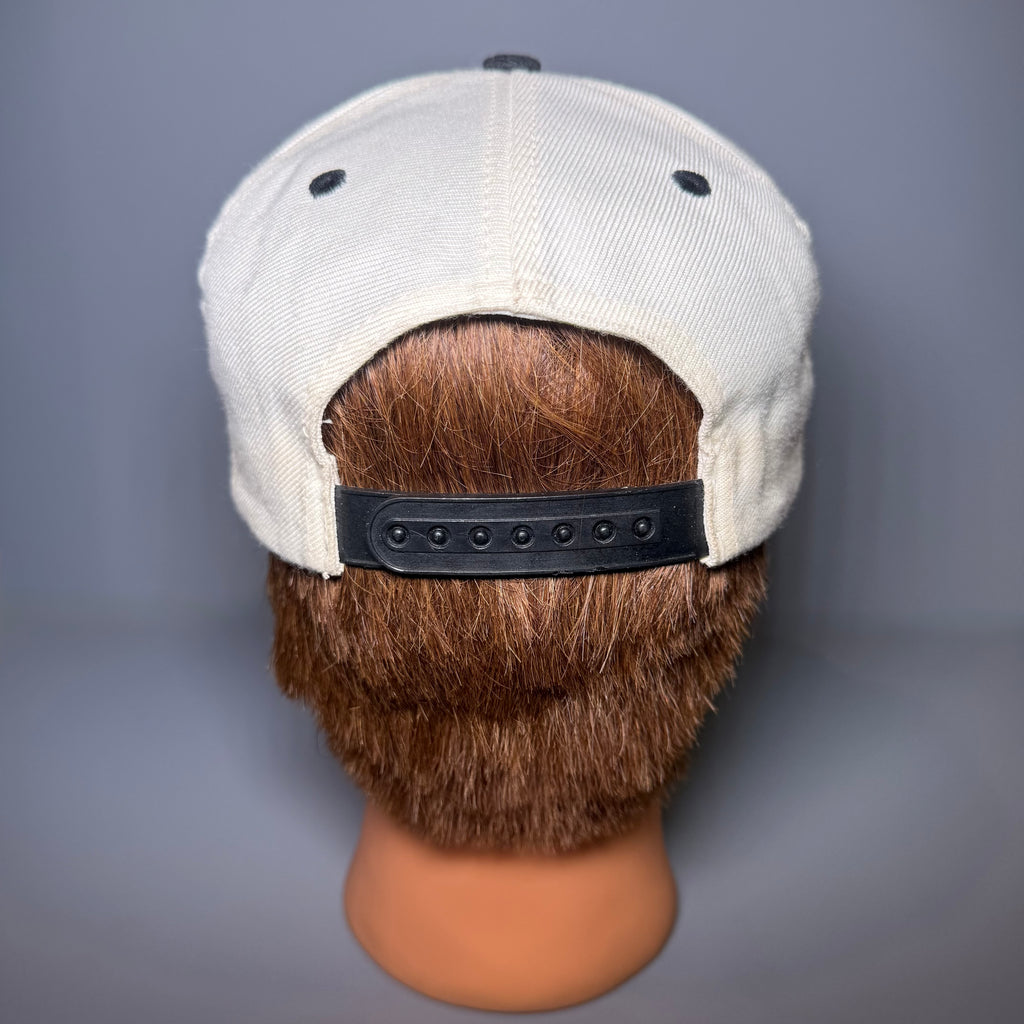 90s NHL Dallas Stars Logo 7 Shark Tooth Snapback Cap