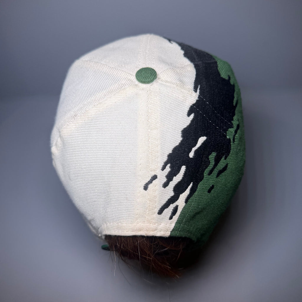 90s NHL Dallas Stars Logo 7 Splash Snapback Cap