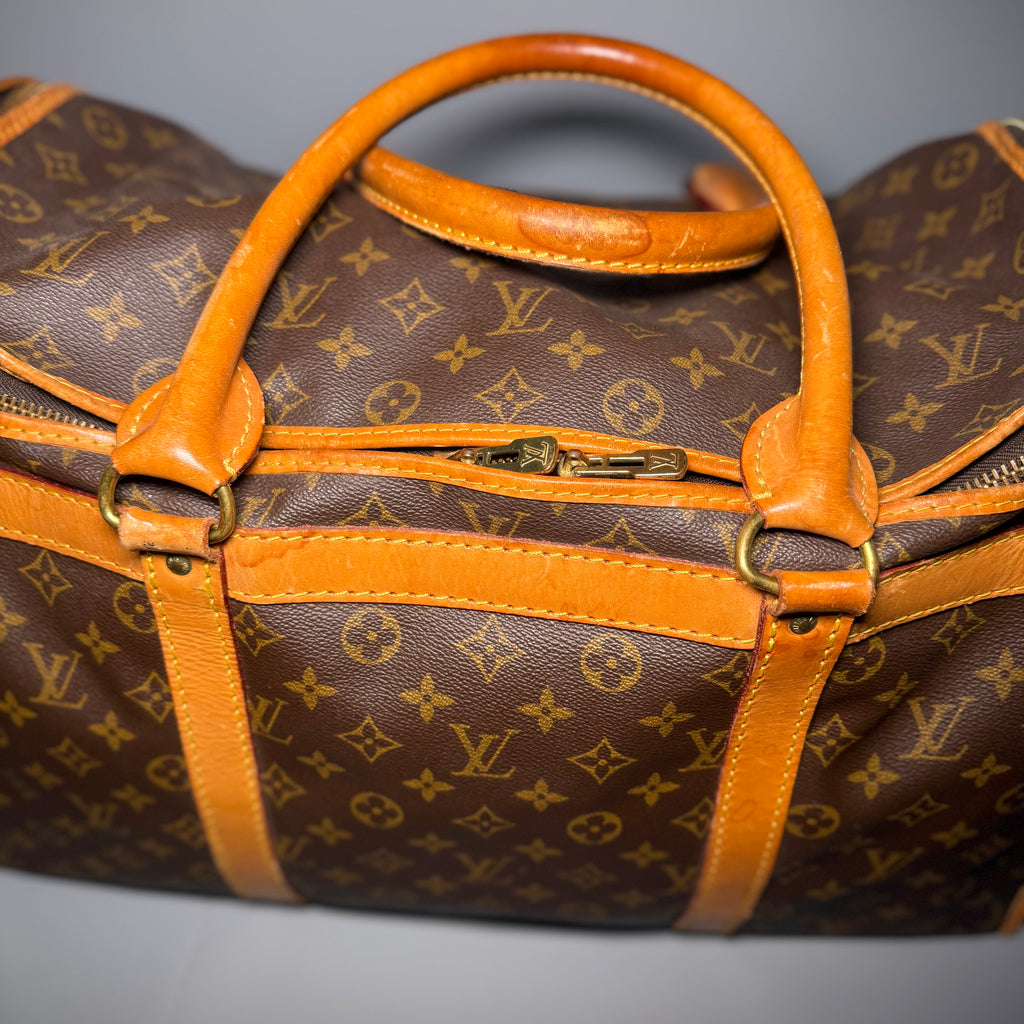 1989 Louis Vuitton Monogram Sac Chien 50 Pet Carrier