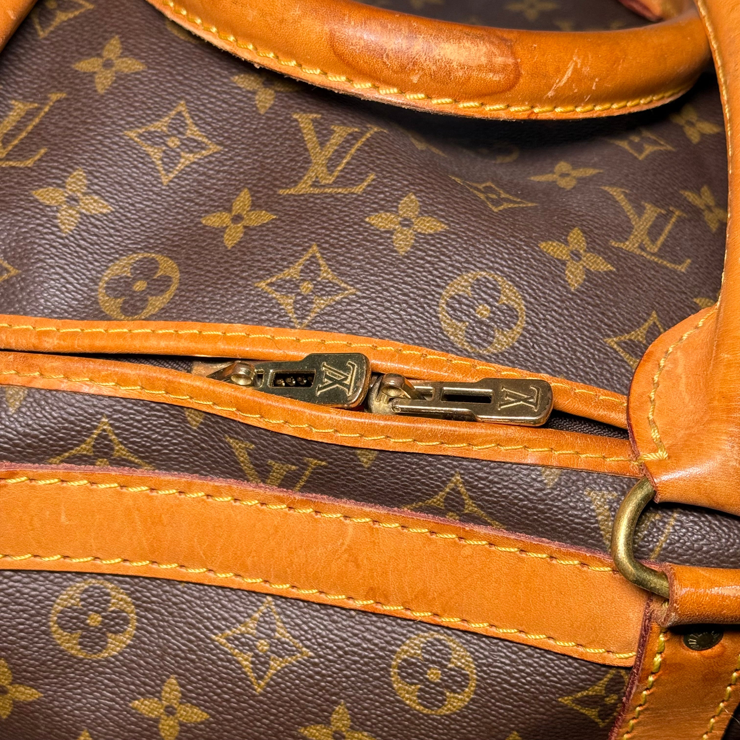 1989 Louis Vuitton Monogram Sac Chien 50 Pet Carrier