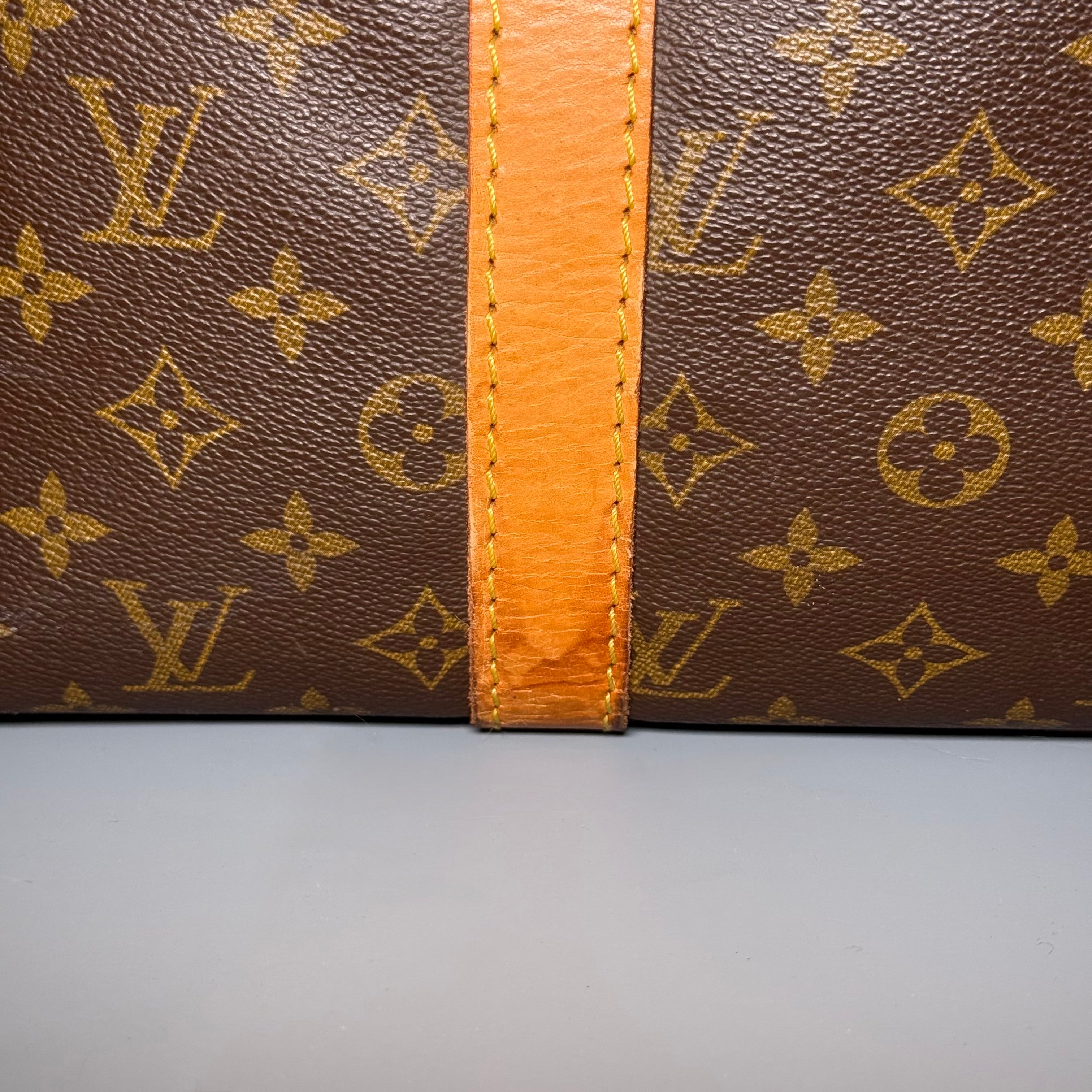 1989 Louis Vuitton Monogram Sac Chien 50 Pet Carrier