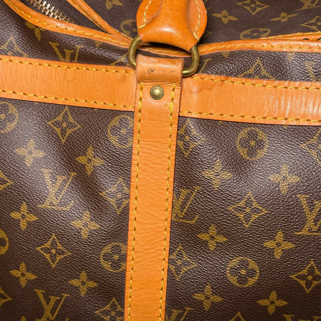 1989 Louis Vuitton Monogram Sac Chien 50 Pet Carrier