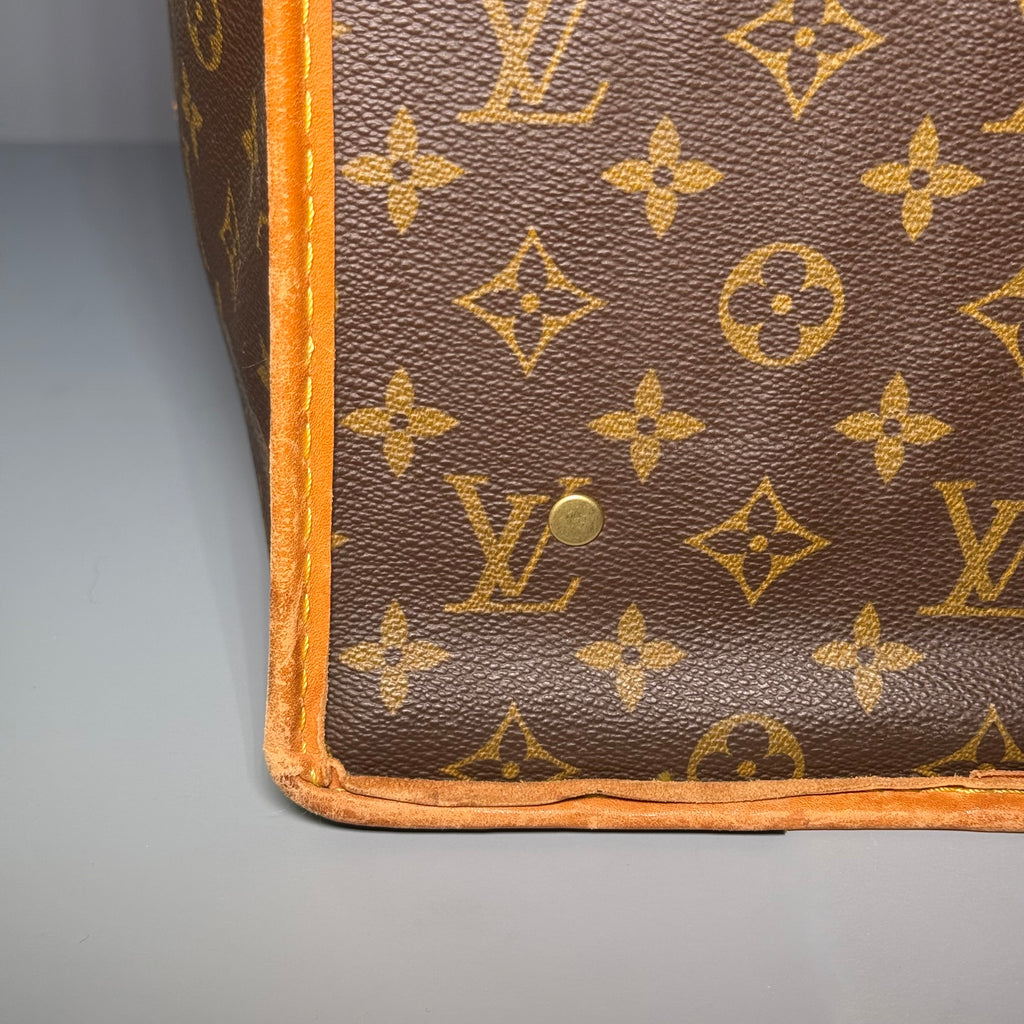 1989 Louis Vuitton Monogram Sac Chien 50 Pet Carrier