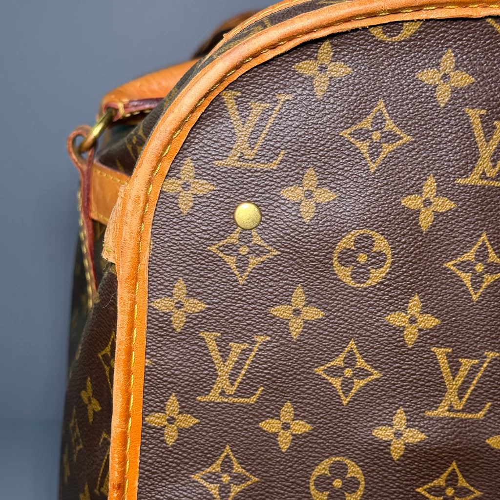 1989 Louis Vuitton Monogram Sac Chien 50 Pet Carrier