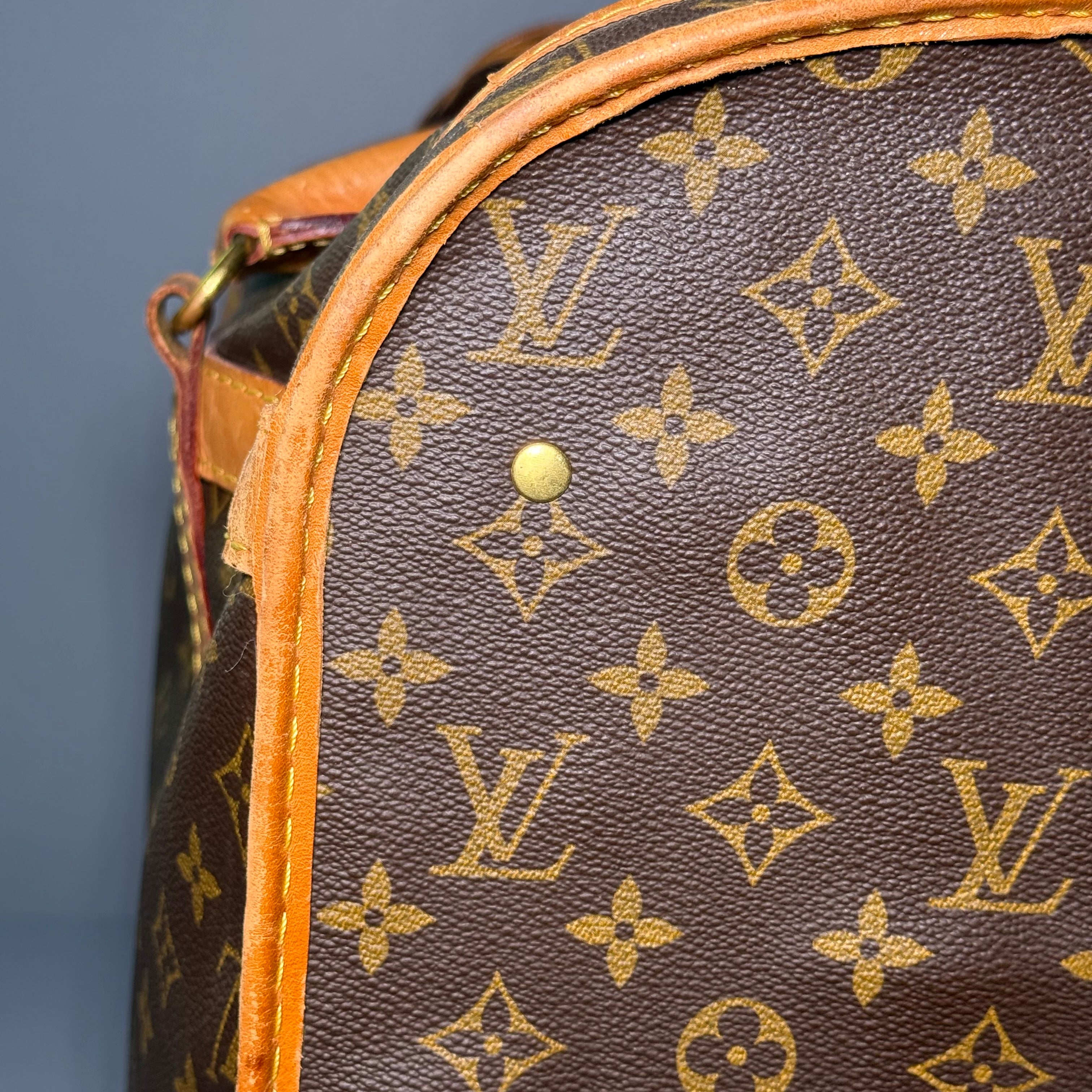 1989 Louis Vuitton Monogram Sac Chien 50 Pet Carrier