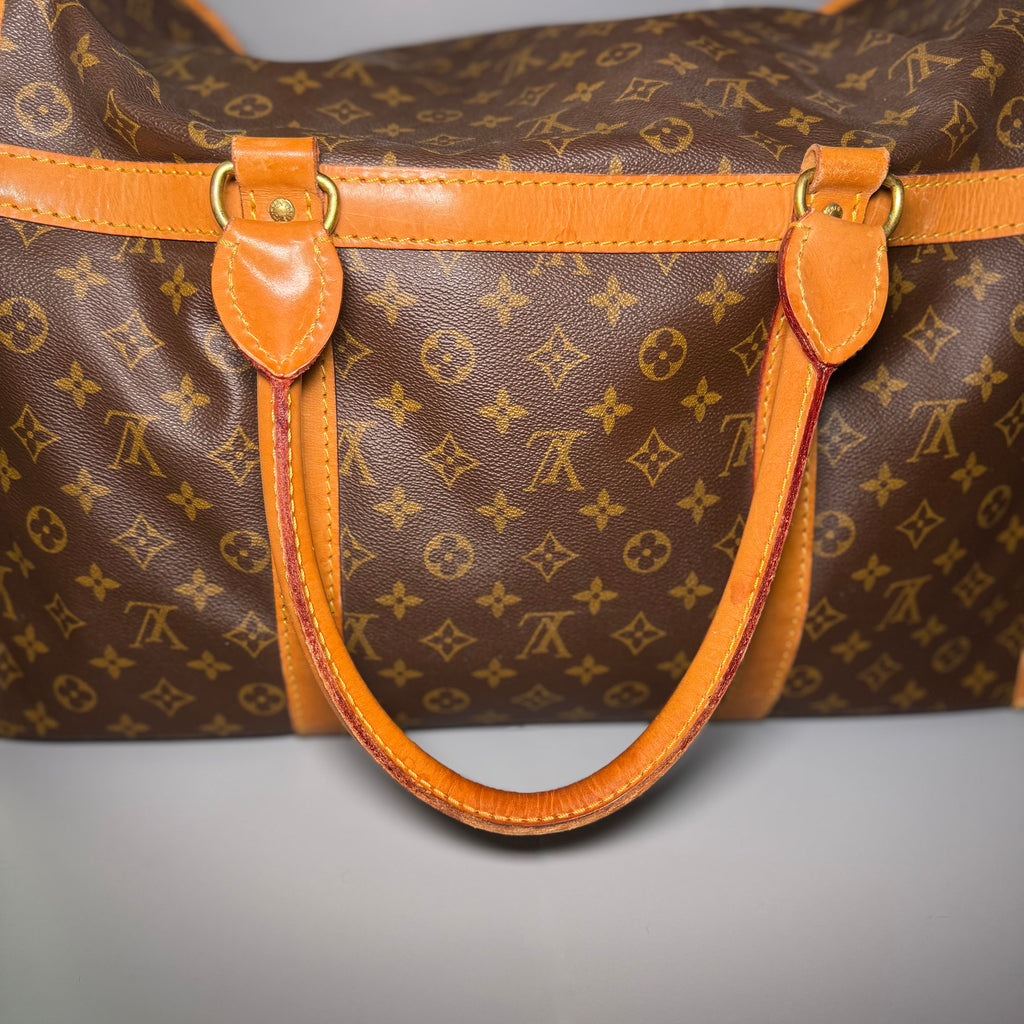 1989 Louis Vuitton Monogram Sac Chien 50 Pet Carrier