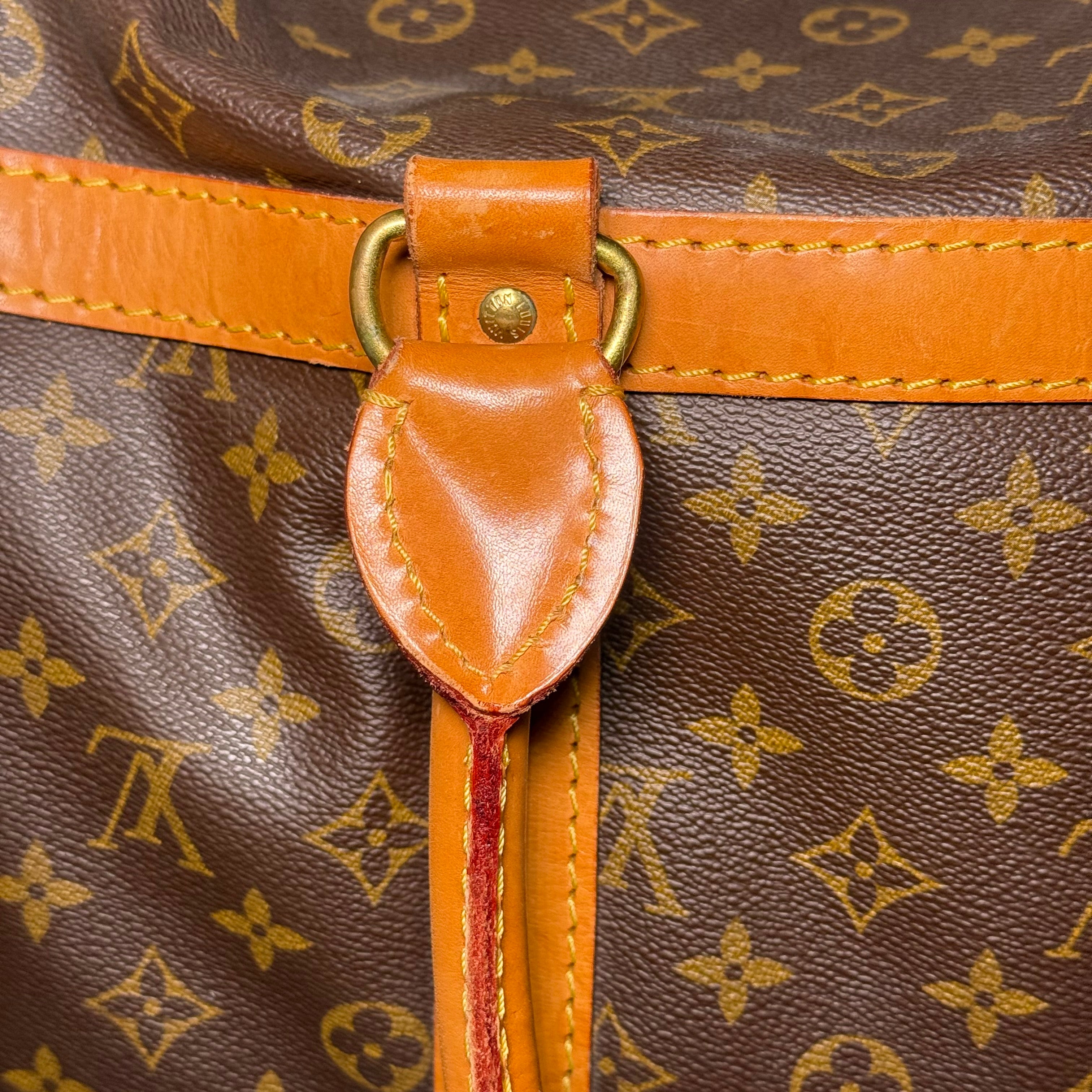 1989 Louis Vuitton Monogram Sac Chien 50 Pet Carrier