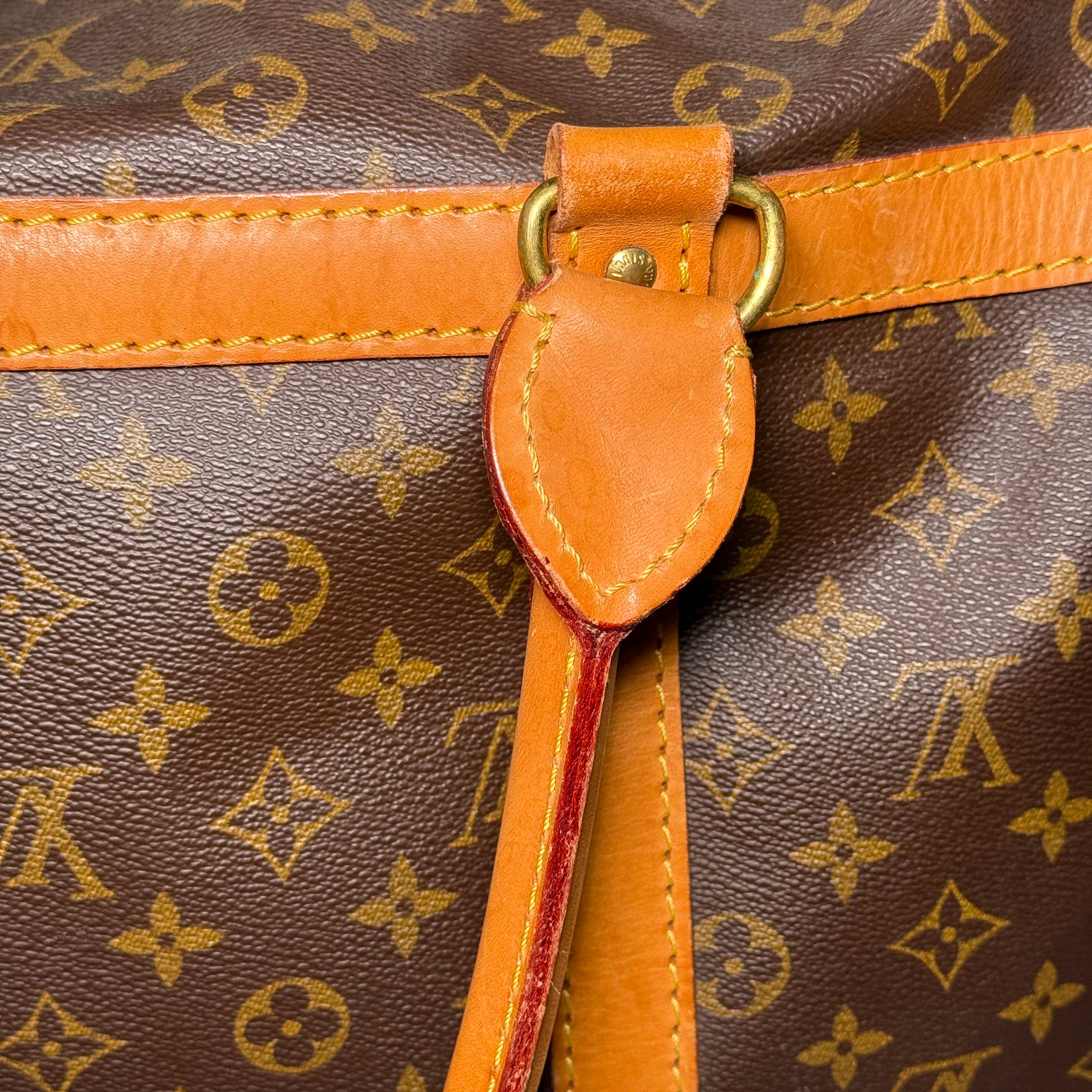 1989 Louis Vuitton Monogram Sac Chien 50 Pet Carrier