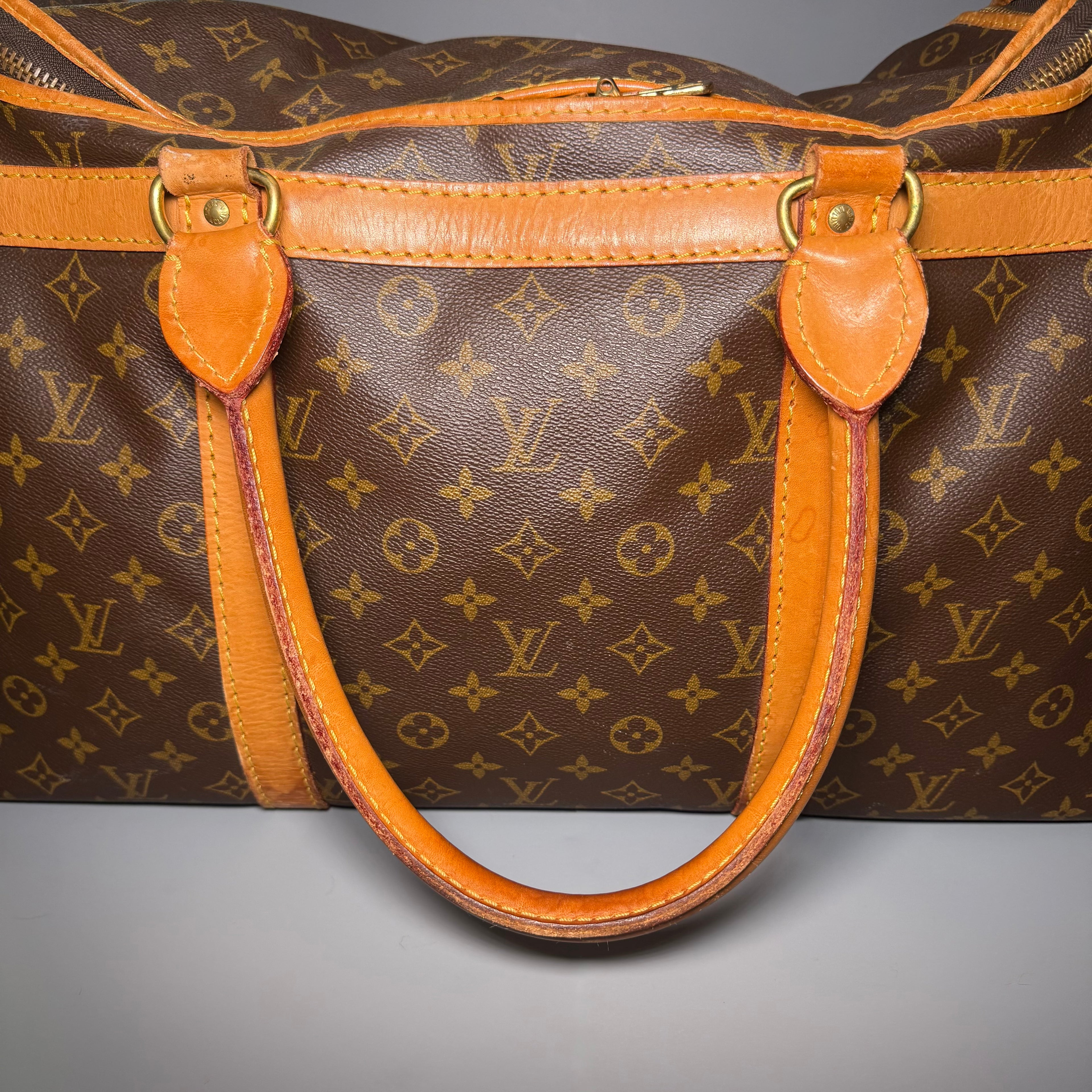1989 Louis Vuitton Monogram Sac Chien 50 Pet Carrier