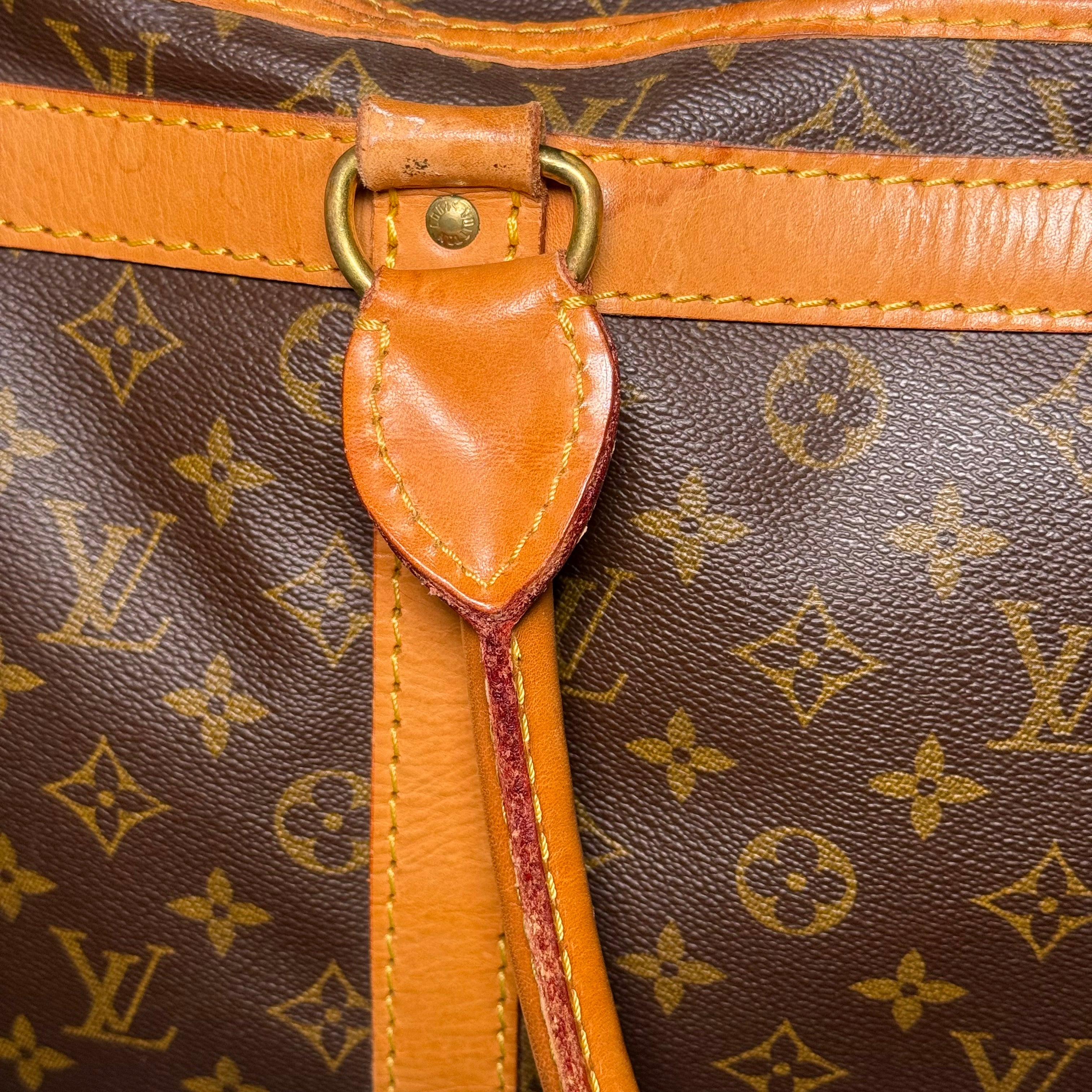 1989 Louis Vuitton Monogram Sac Chien 50 Pet Carrier