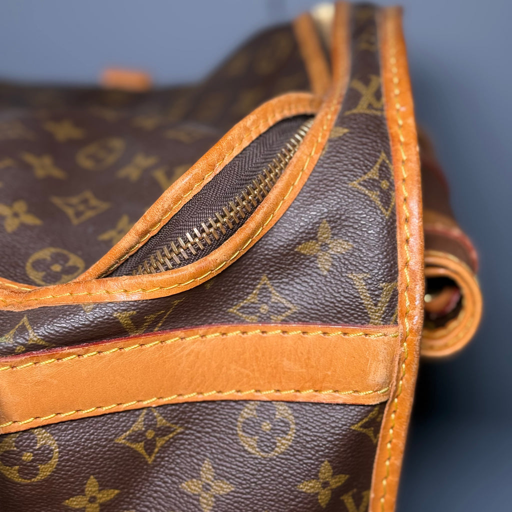 1989 Louis Vuitton Monogram Sac Chien 50 Pet Carrier