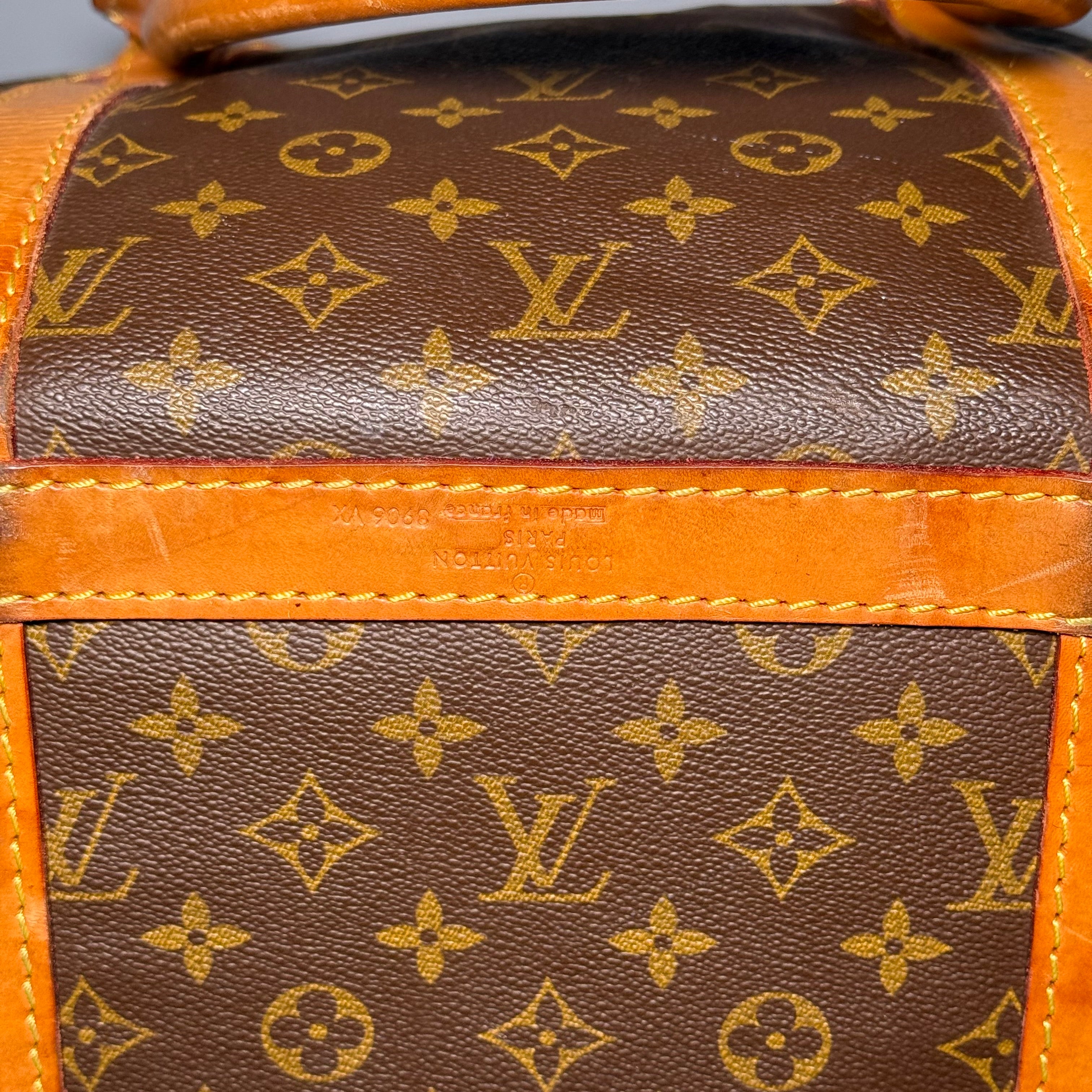 1989 Louis Vuitton Monogram Sac Chien 50 Pet Carrier