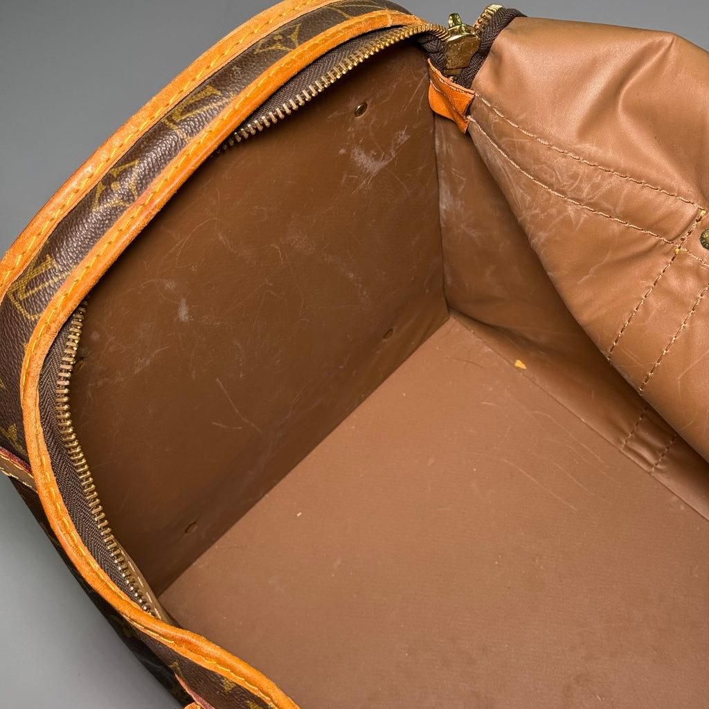 1989 Louis Vuitton Monogram Sac Chien 50 Pet Carrier