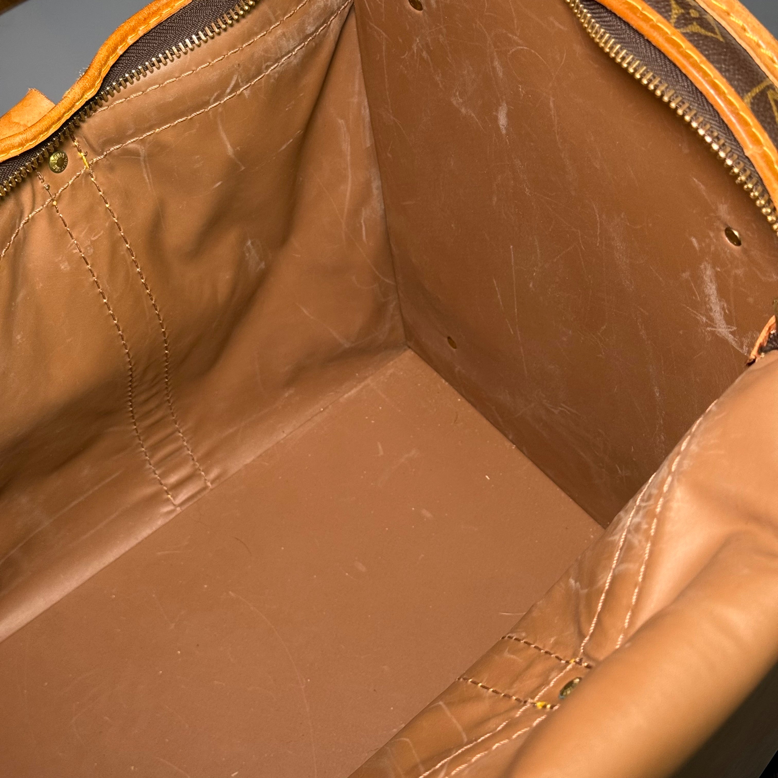 1989 Louis Vuitton Monogram Sac Chien 50 Pet Carrier