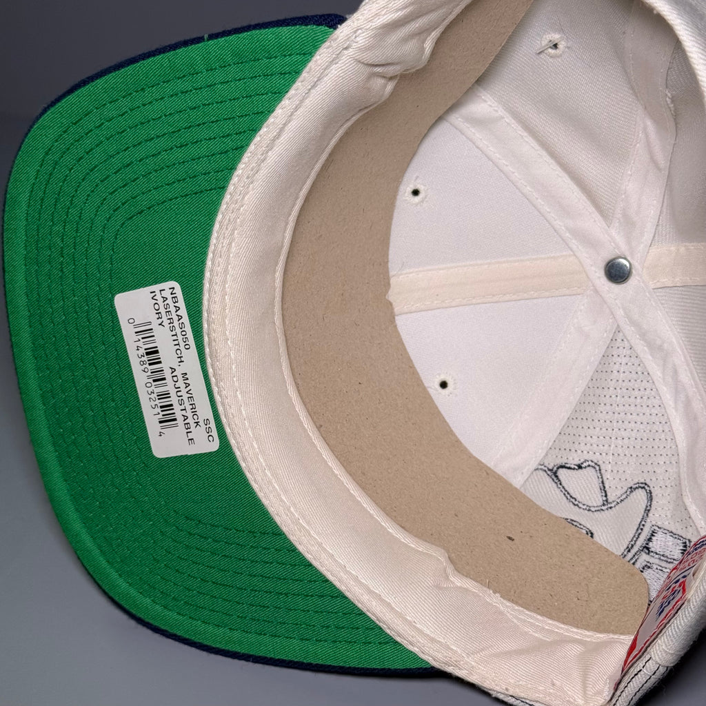NWT 90s NBA Dallas Mavericks Shadow Snapback Cap