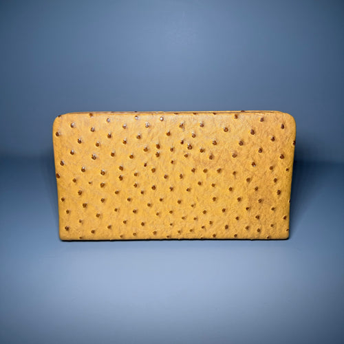 2000’s Guess Ostrich & Croc Clutch