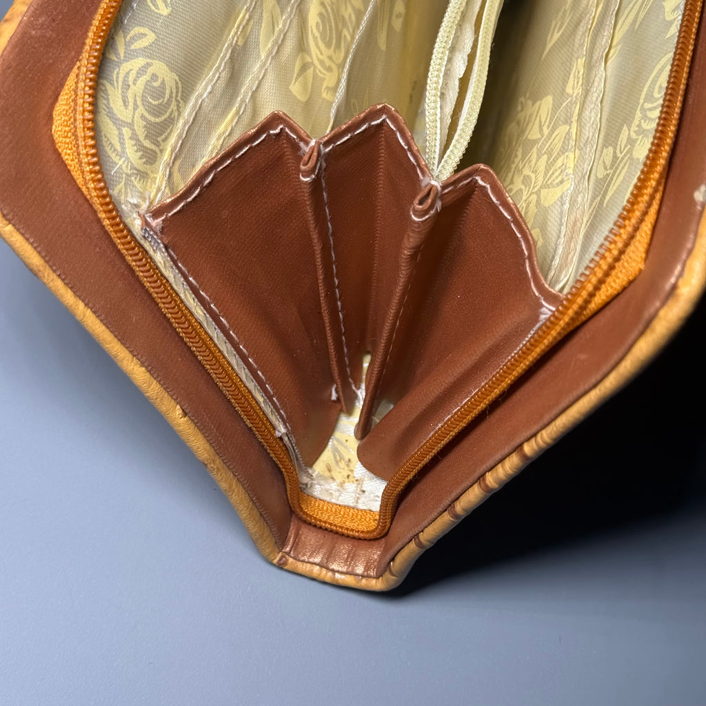 2000’s Guess Ostrich & Croc Clutch
