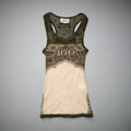 2022 Jean Paul Gaultier Cartouche Mesh Tank Top