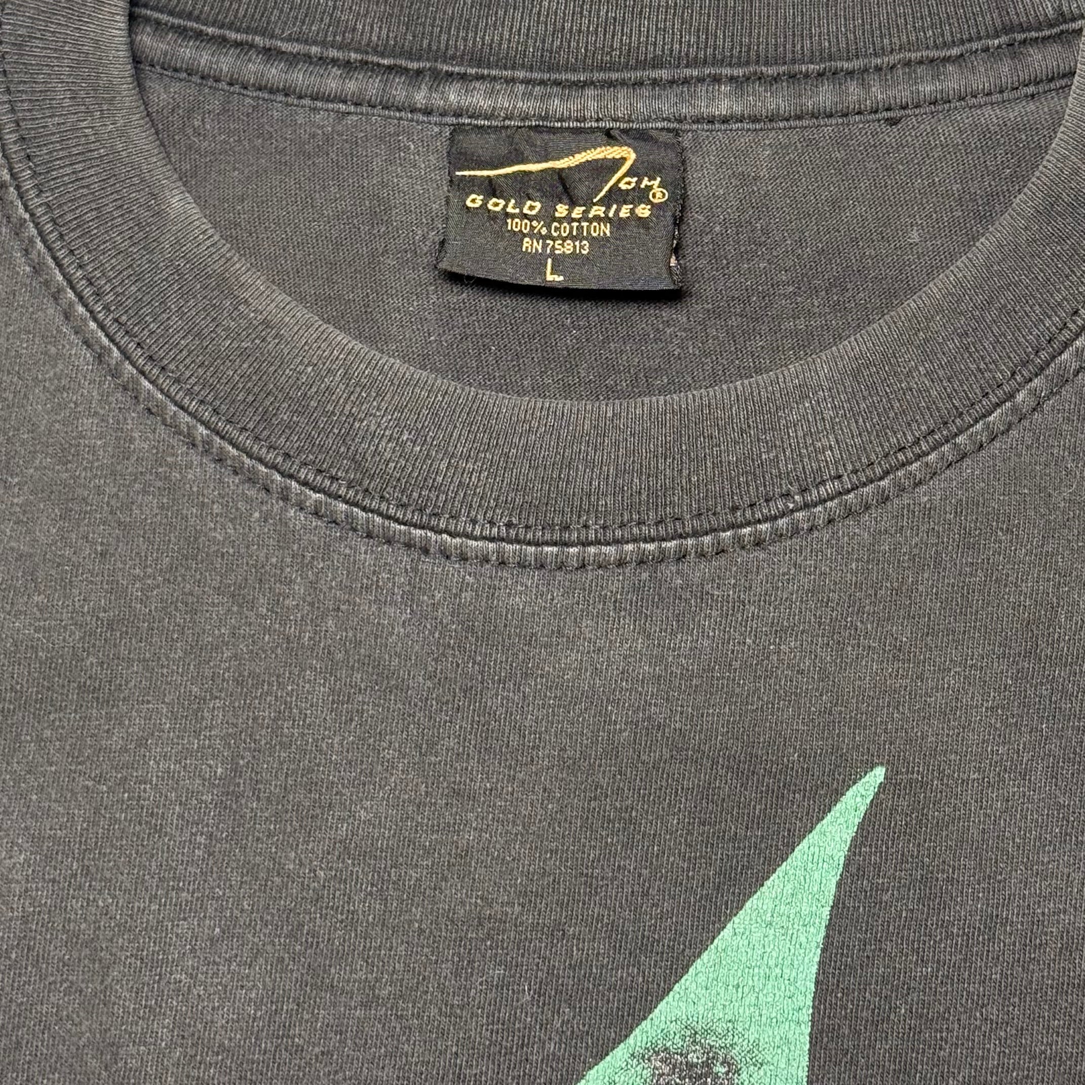 90s Tupac Shakur 2Pac Weed Leaf Graphic Tee