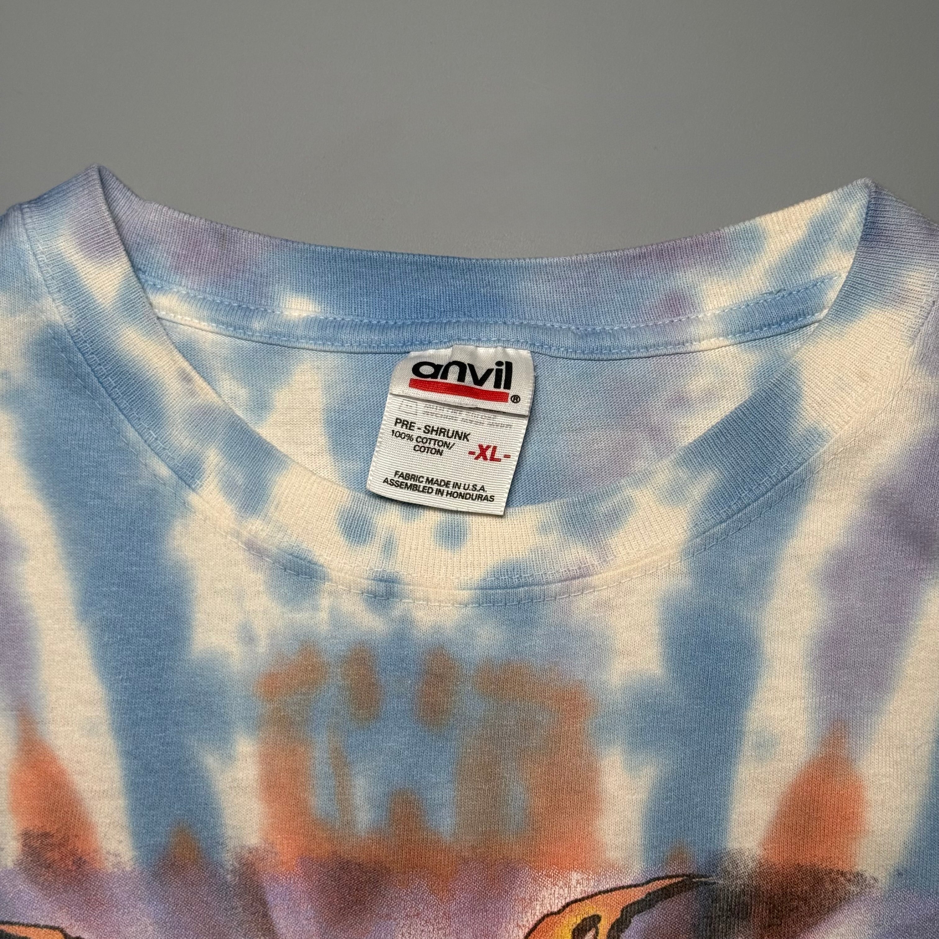 2002 Ozzfest Tour Tie-Dye Tee