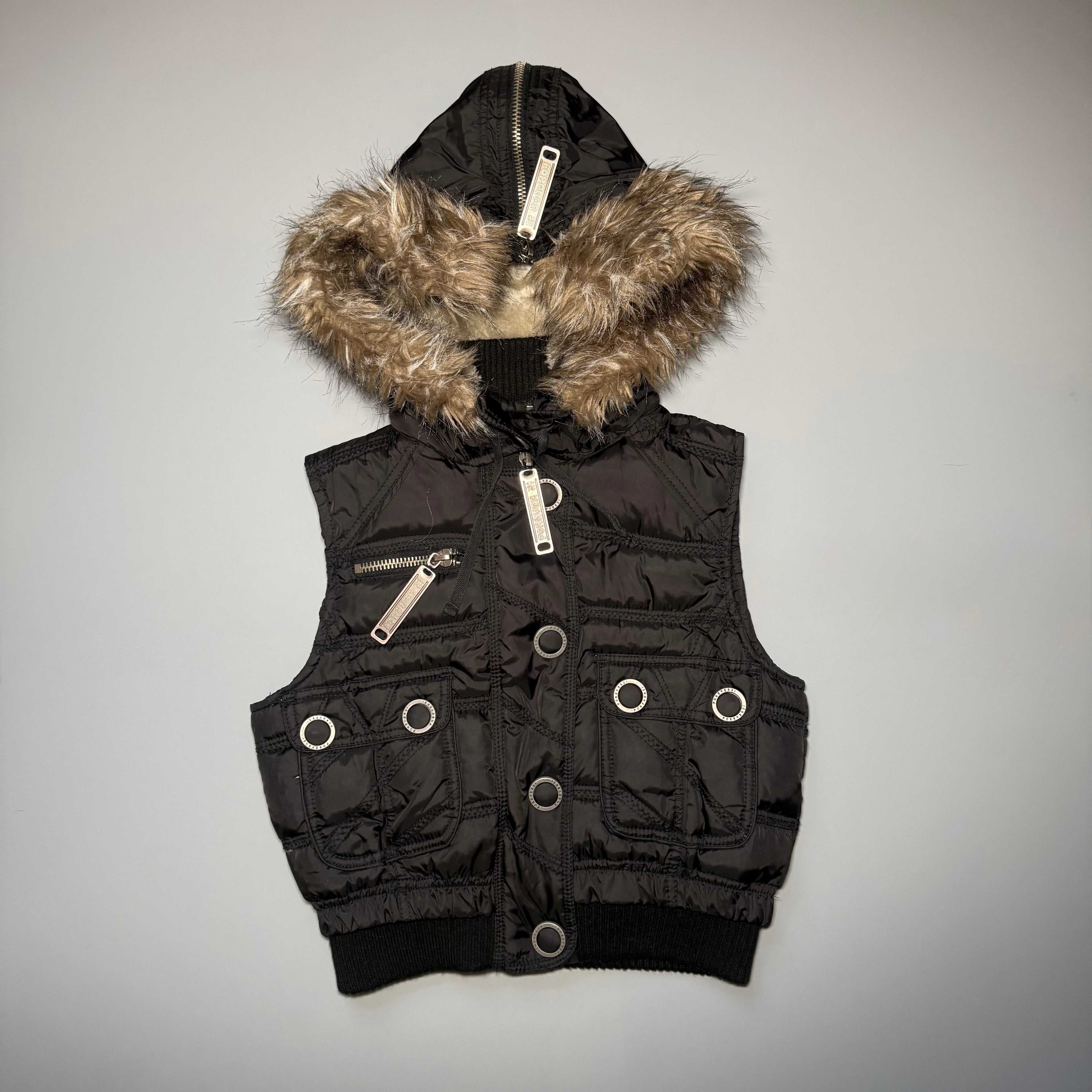 Forever 21 Cyber Puffer Vest