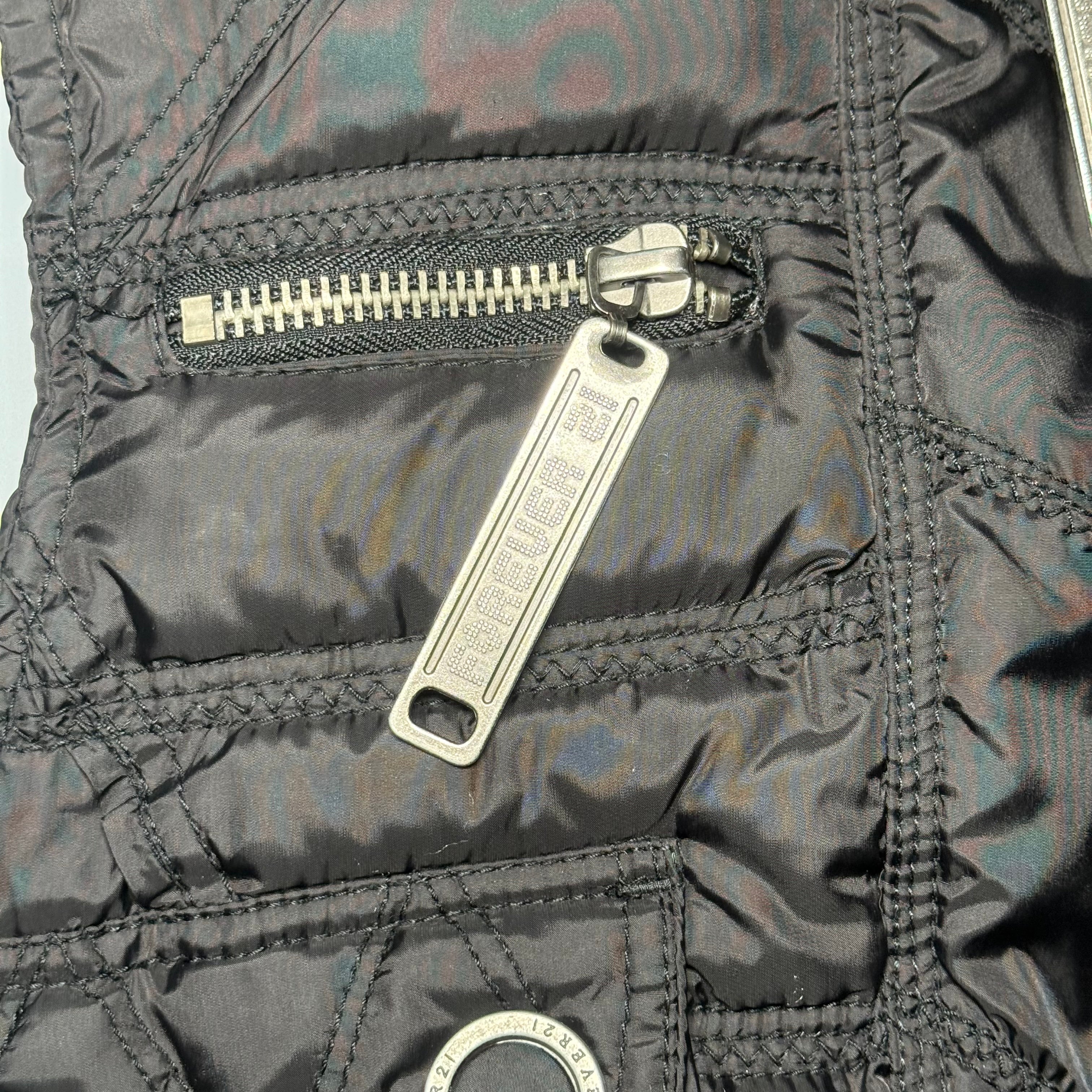Forever 21 Cyber Puffer Vest
