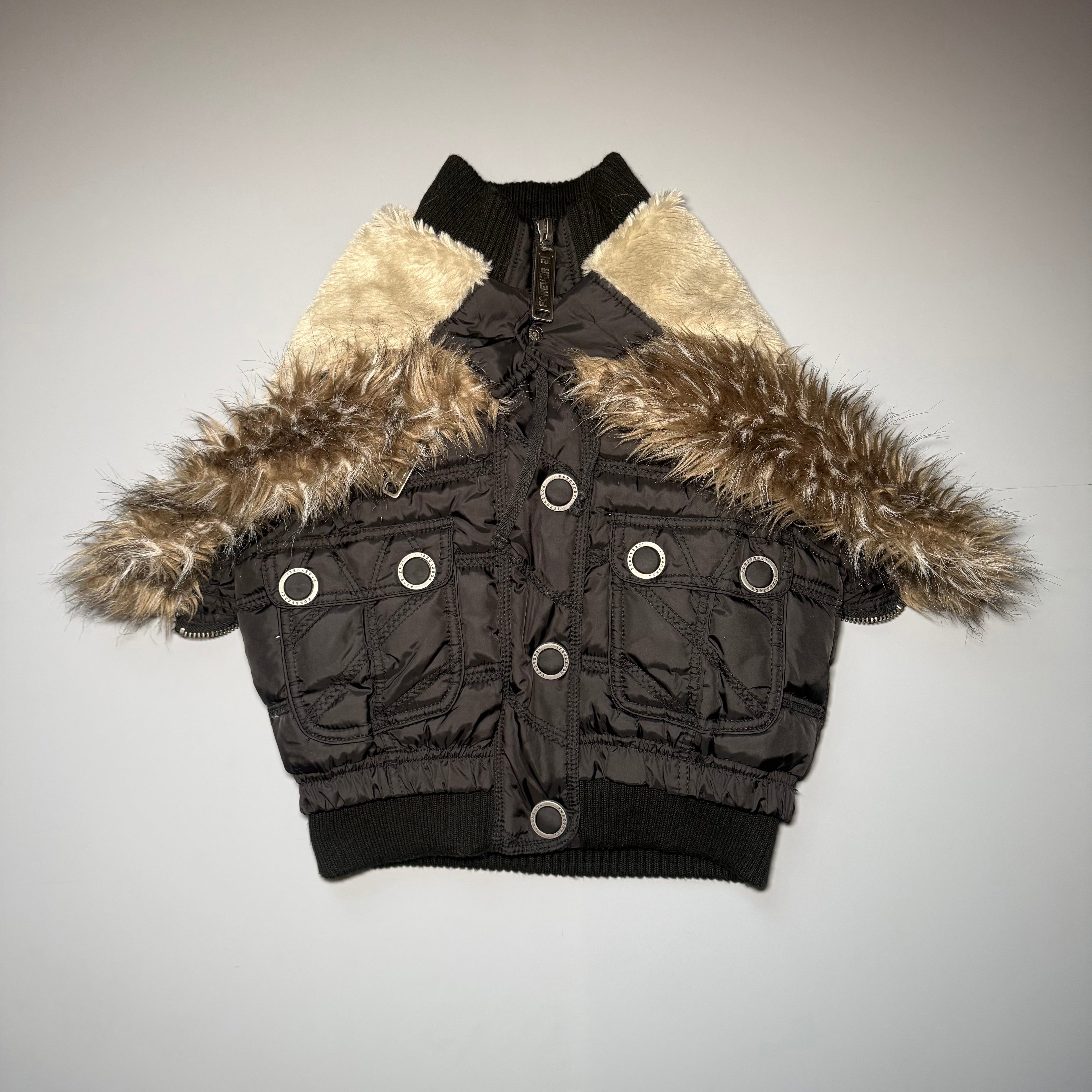 Forever 21 Cyber Puffer Vest