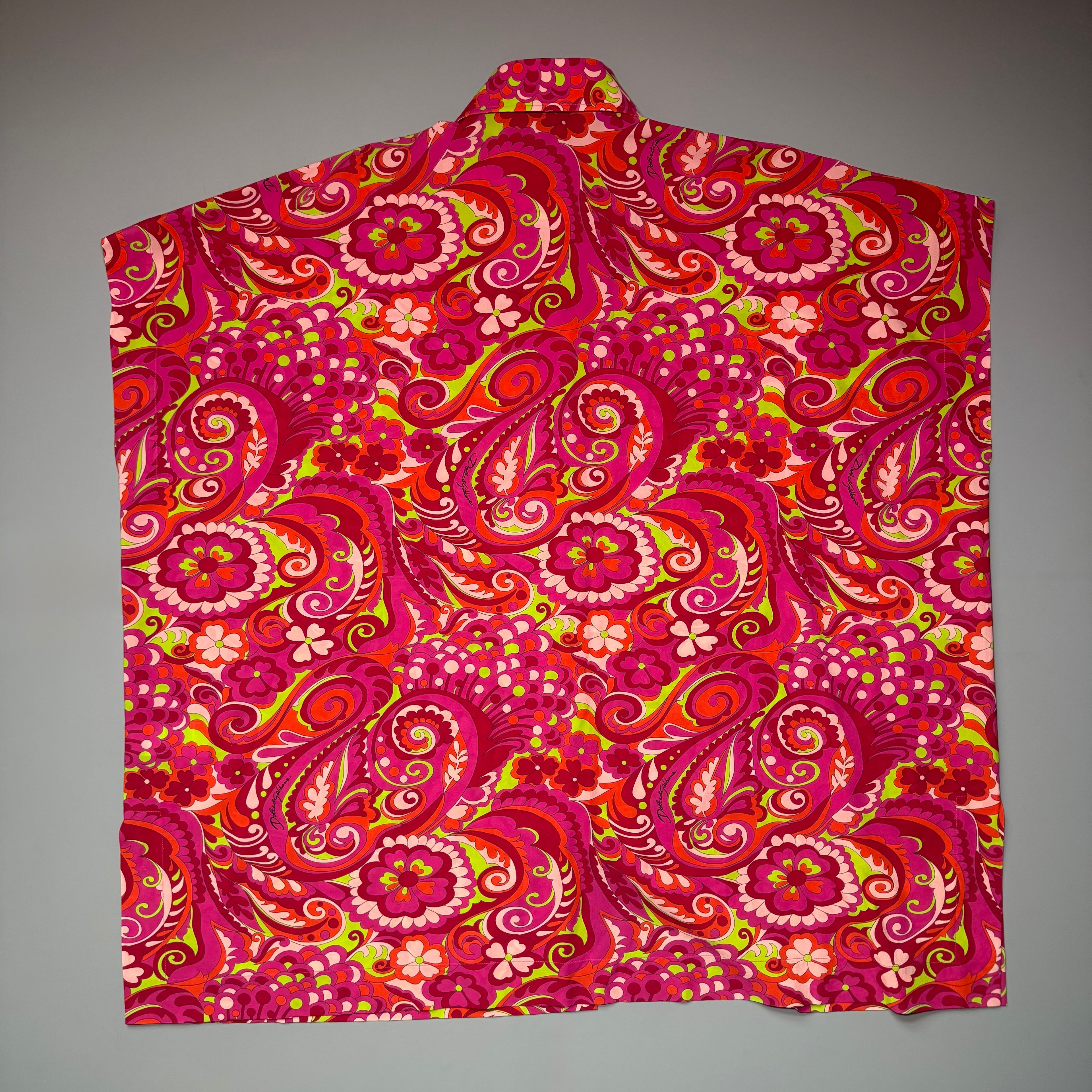 Dolce & Gabbana Printed silk-blend shirt