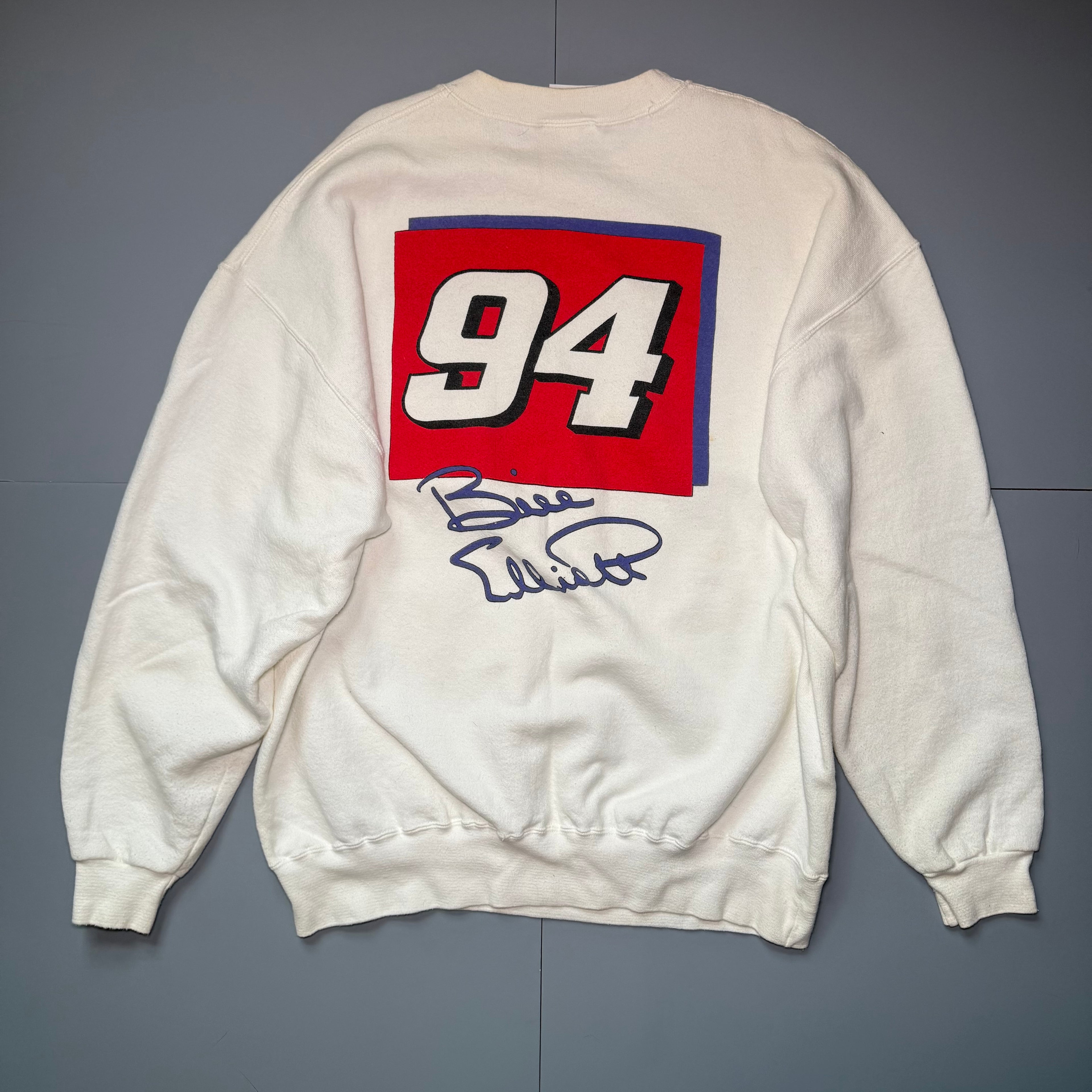 Rare 1995 Bill Elliott #94 McDonald’s Racing Crewneck
