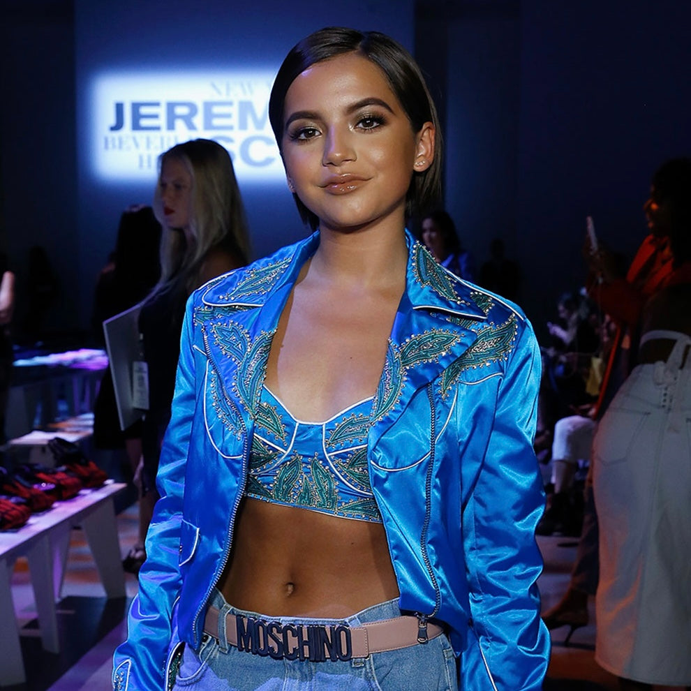 RARE Moschino SS17 Resort Runway Blue Satin Embroidered Moto Jacket
