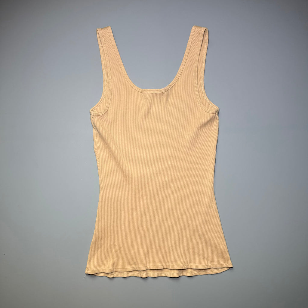 Laundry by Shelli Segal Beaded Ribbed Tank Top