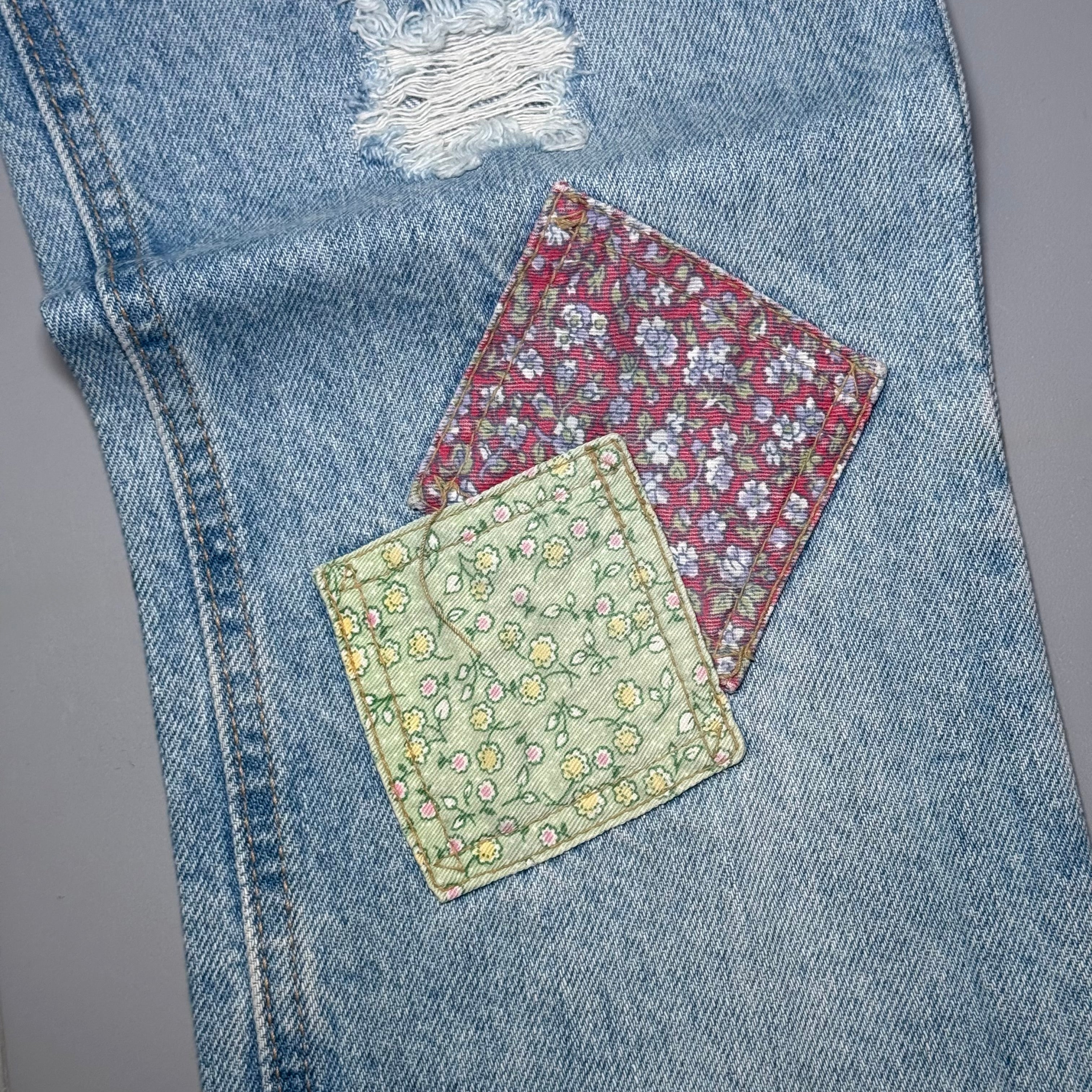 90s Mudd Jeans Bootcut Patchwork Denim