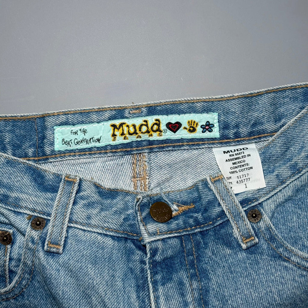 90s Mudd Jeans Bootcut Patchwork Denim
