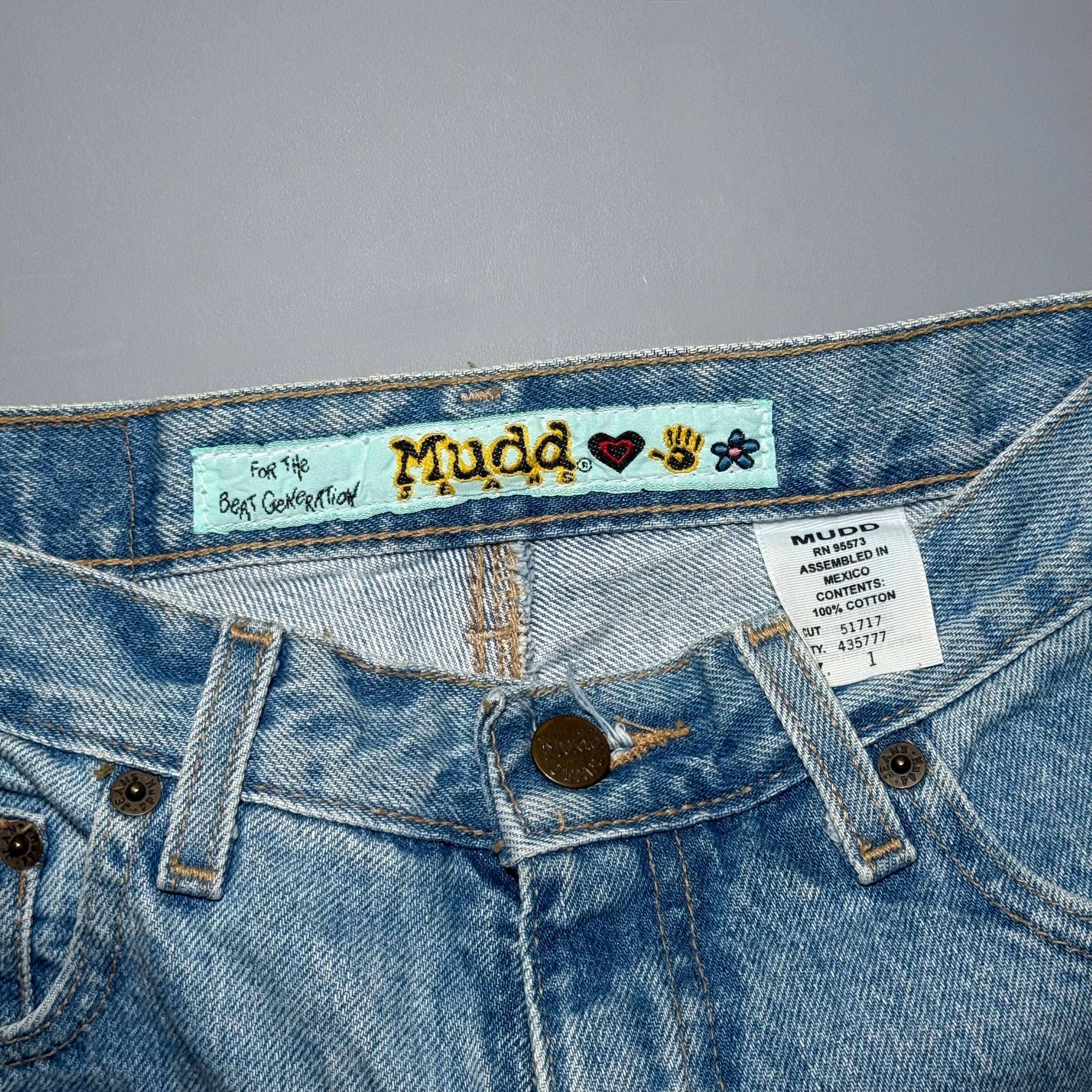 90s Mudd Jeans Bootcut Patchwork Denim