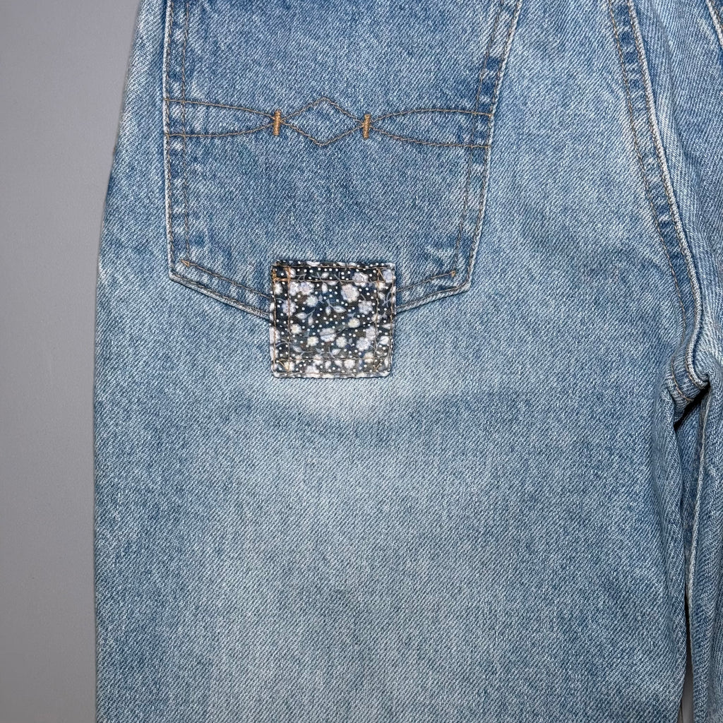 90s Mudd Jeans Bootcut Patchwork Denim