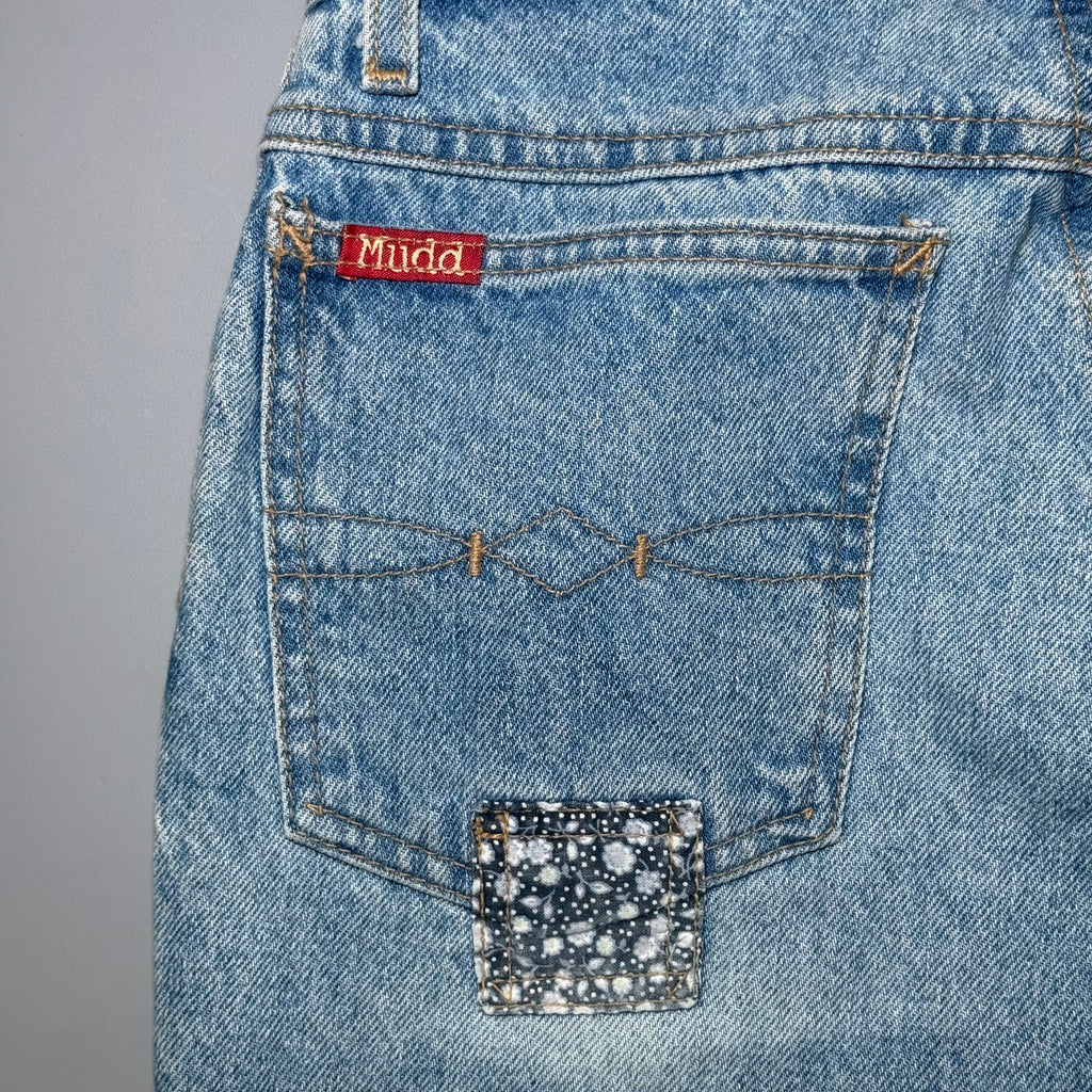 90s Mudd Jeans Bootcut Patchwork Denim