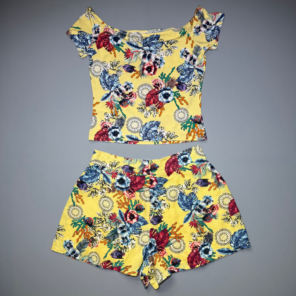 GUESS Tropical Floral Co-ord Set