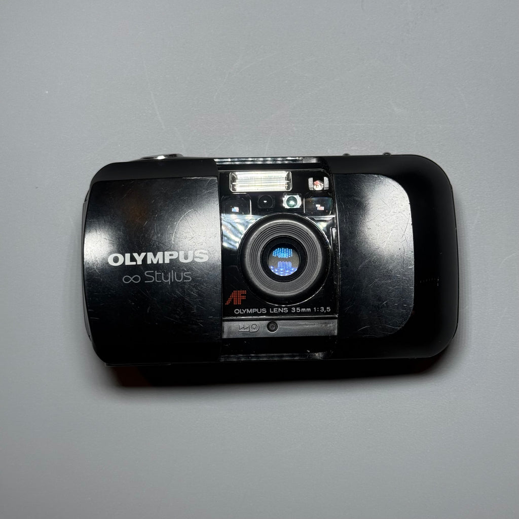 Olympus Infinity Stylus 35mm Film Camera - Black mju-I