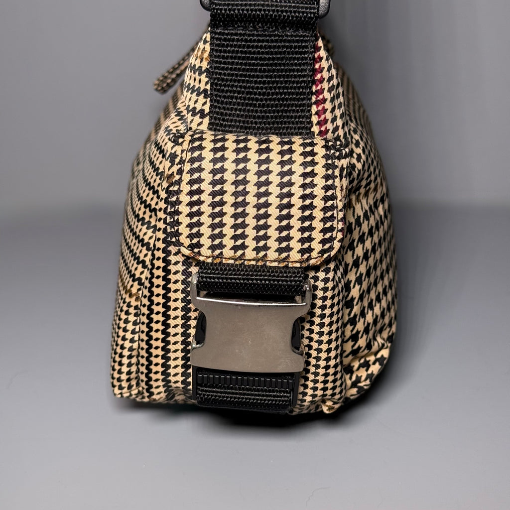 Lauren Ralph Lauren Houndstooth Mini Sport Bag