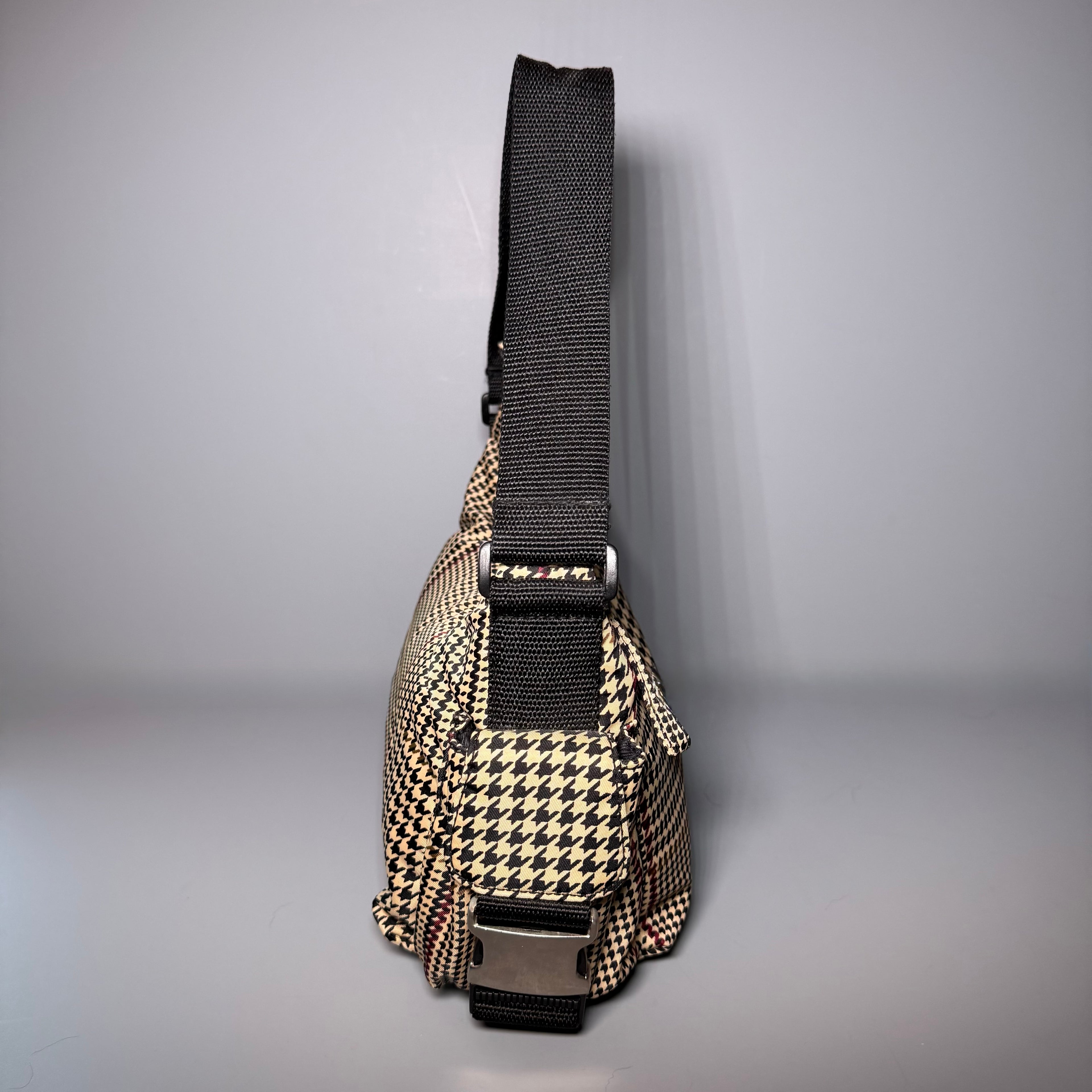 Lauren Ralph Lauren Houndstooth Mini Sport Bag