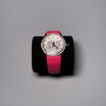 D&G Dolce & Gabbana Time Pink Crystal Logo Watch