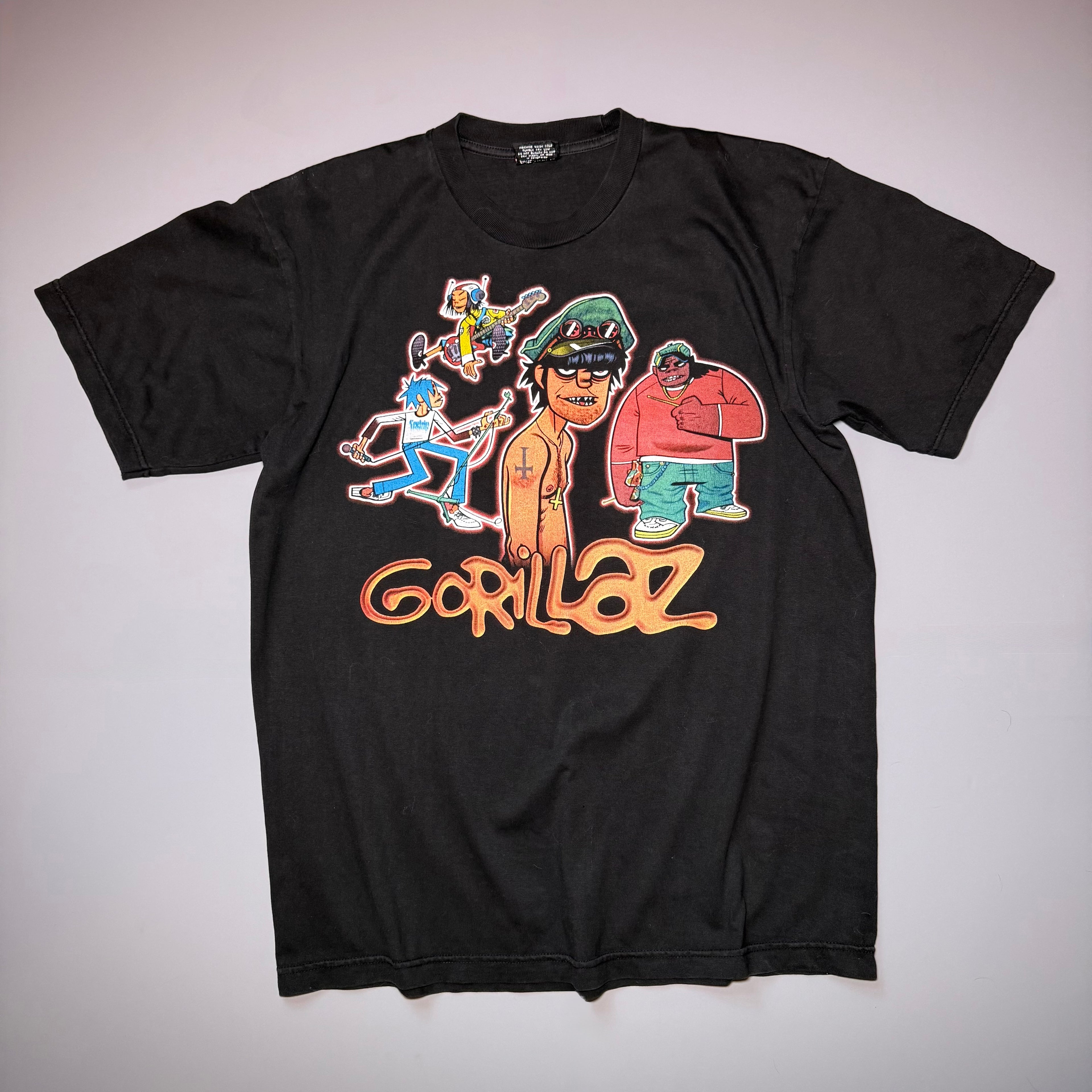 Gorillaz Character Graphic T-Shirt