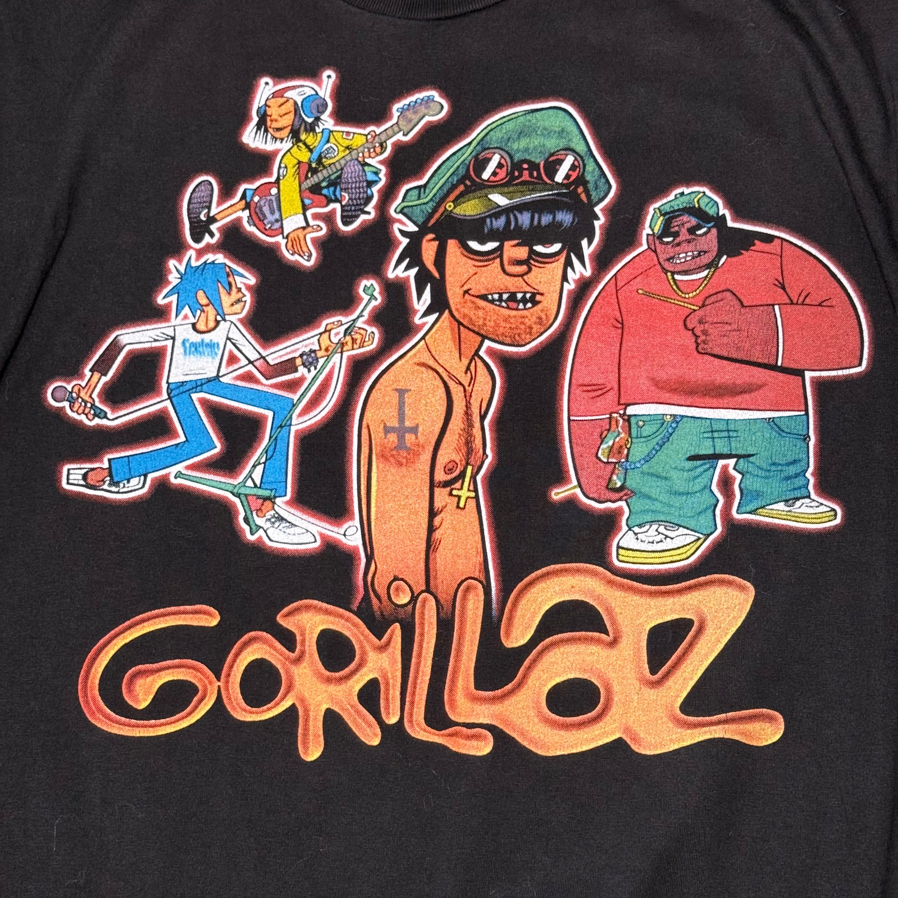 Gorillaz Character Graphic T-Shirt