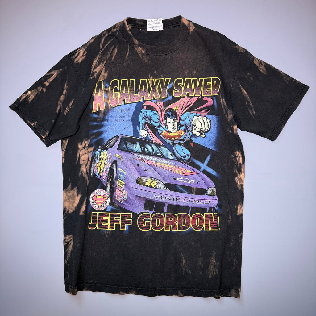 1999 Jeff Gordon Superman "A Galaxy Saved" Nascar T-Shirt