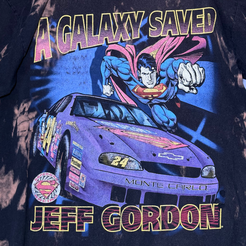1999 Jeff Gordon Superman "A Galaxy Saved" Nascar T-Shirt